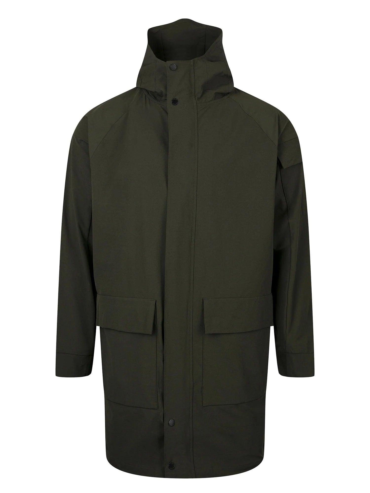 Luke Champorcher Longline Jacket Dark Green