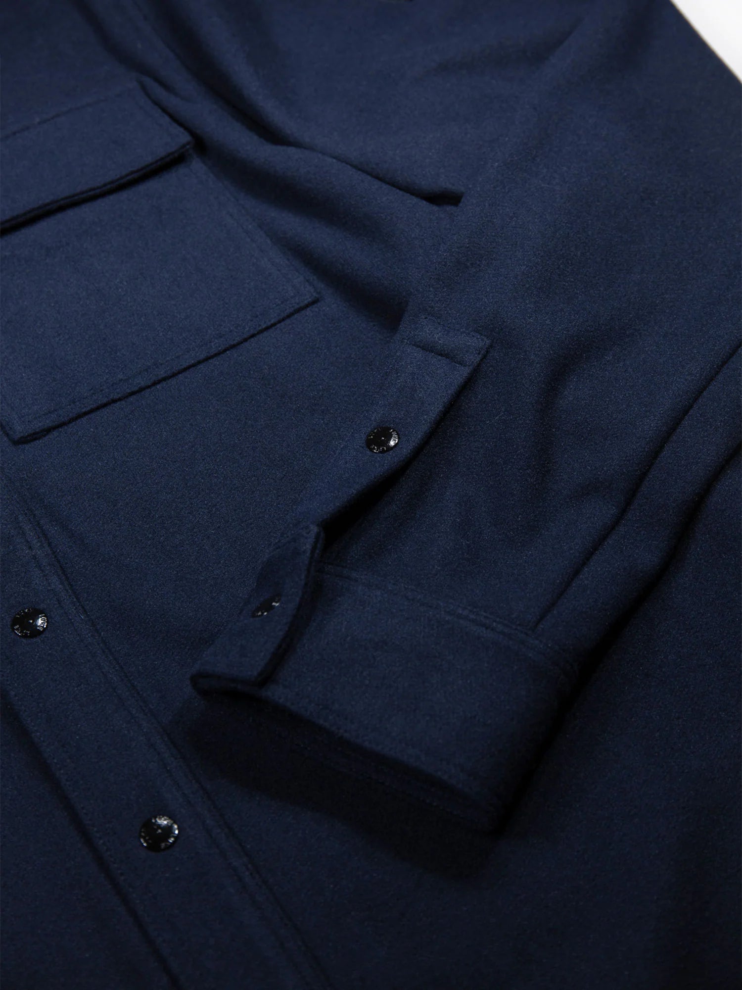 Luke Ettrick Overshirt Dark Navy