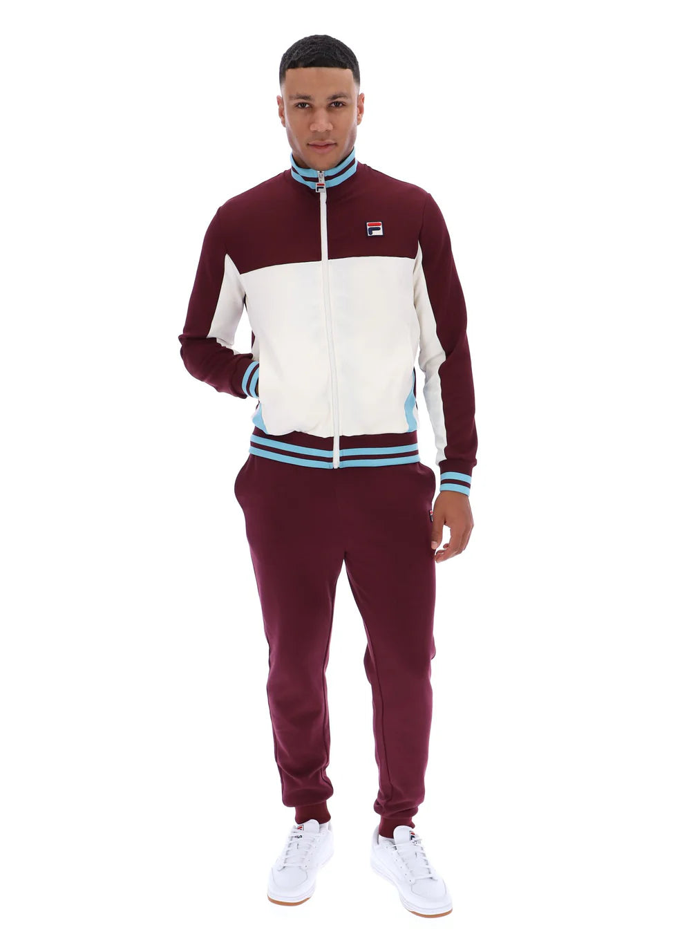 Fila Tiebreaker Tracktop Fig/Gardenia/Milky Blue