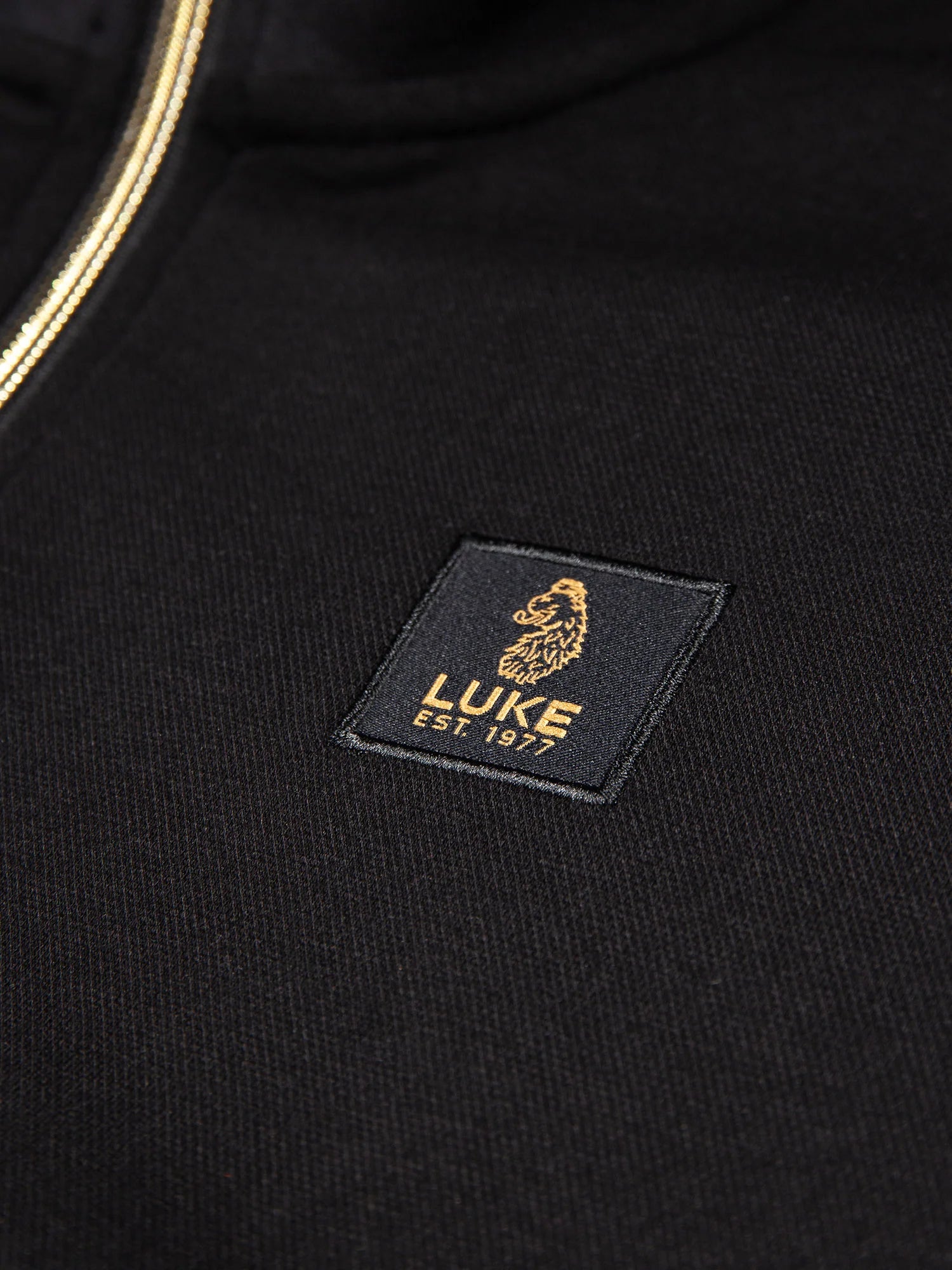 Luke Makati Funnel Sweat Black