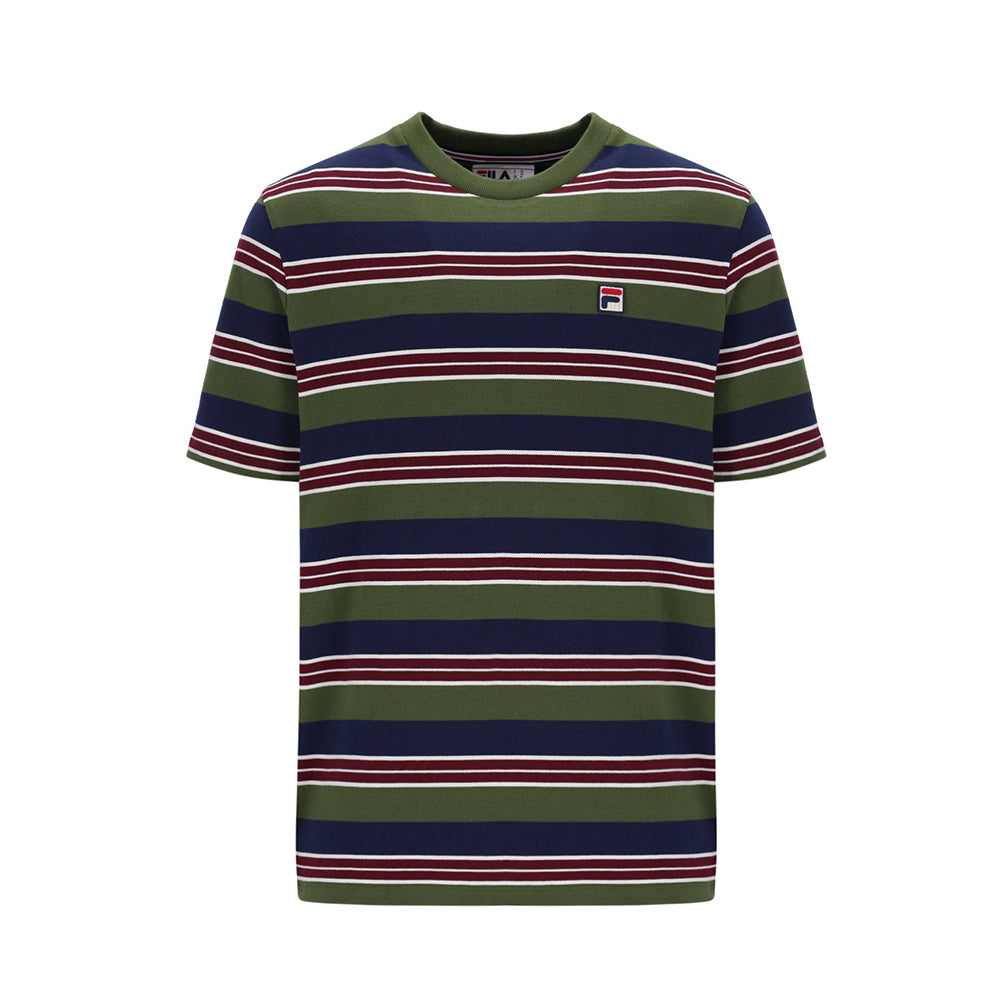 Fila Jesse T-Shirt Chive/Navy/Wine