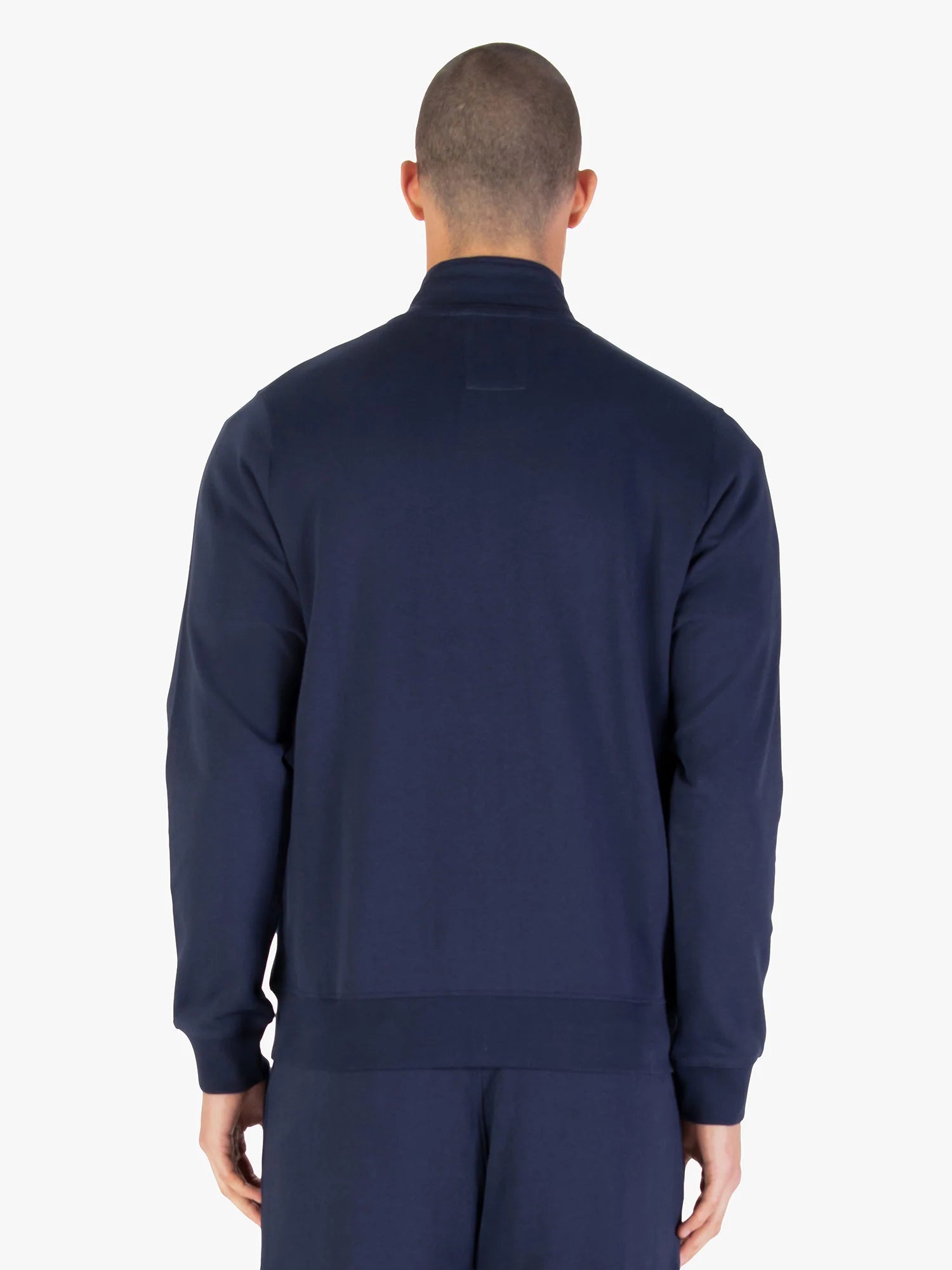 Luke Sutton 1000 Zip Through Sweat Dark Navy