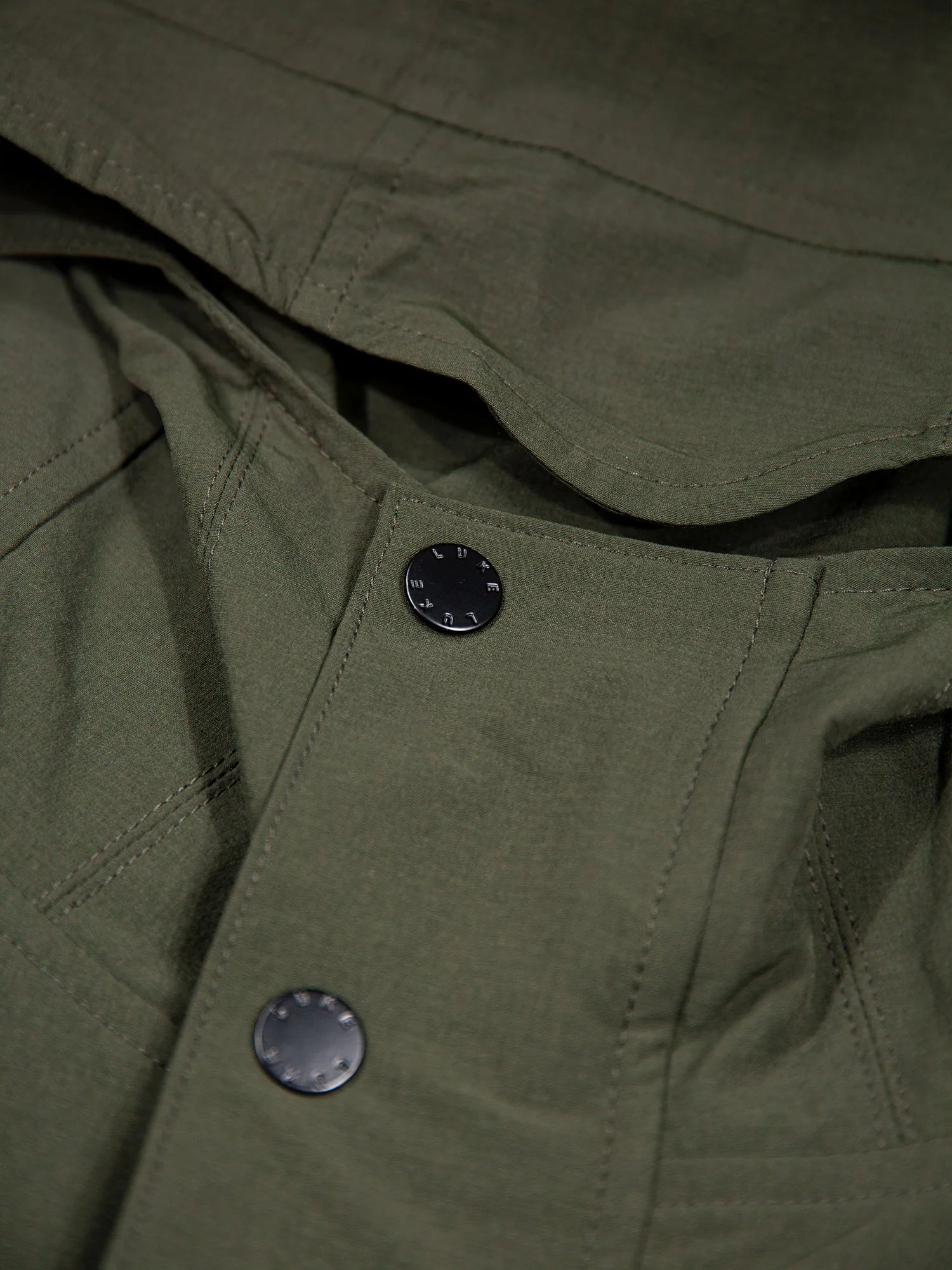 Luke Champorcher Longline Jacket Dark Green