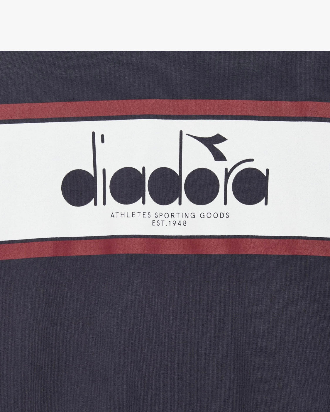 Diadora Crew Logo Empire Red