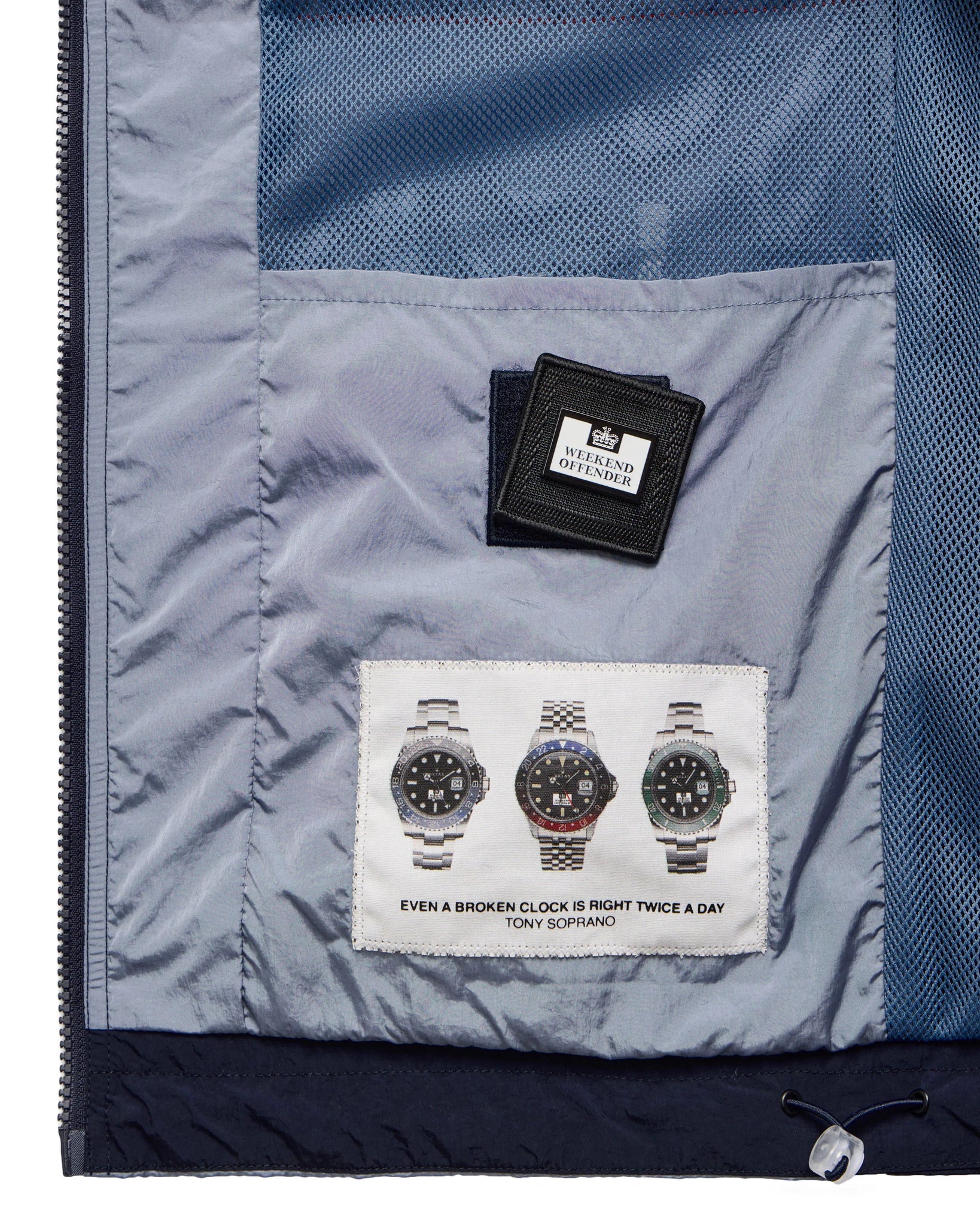 Weekend Offender Parissa Jacket Navy/Blue Shadow