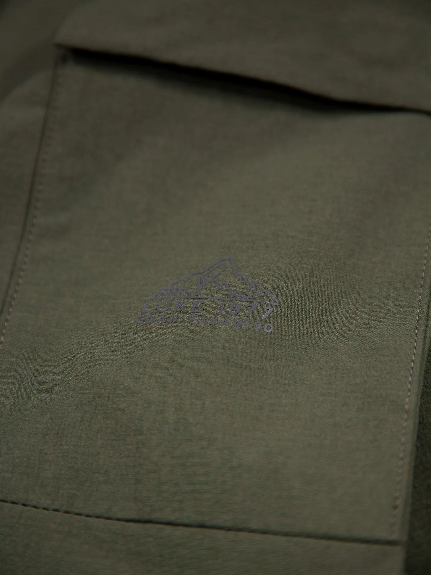 Luke Champorcher Longline Jacket Dark Green