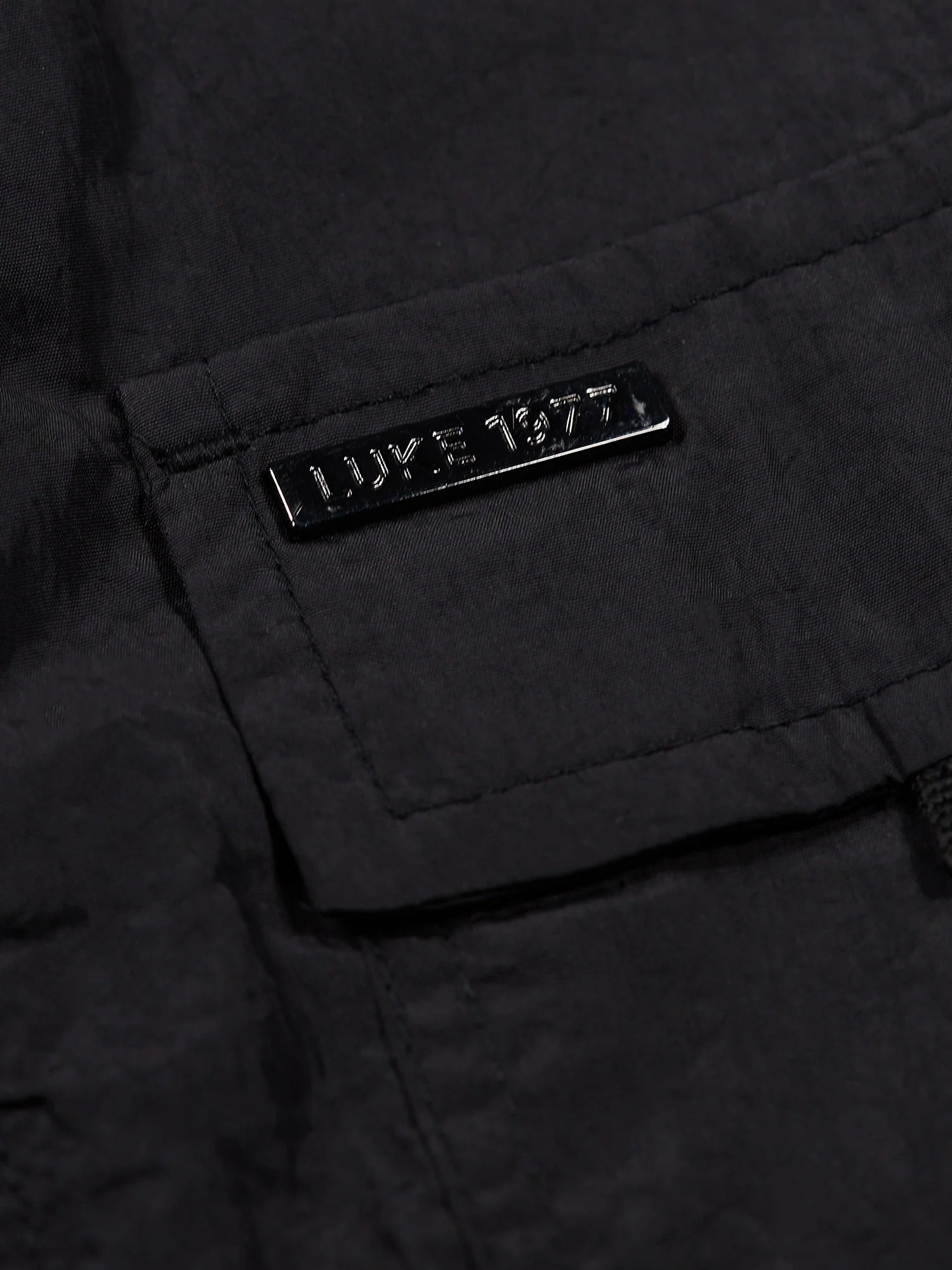 Luke Denver Hooded Jacket Black