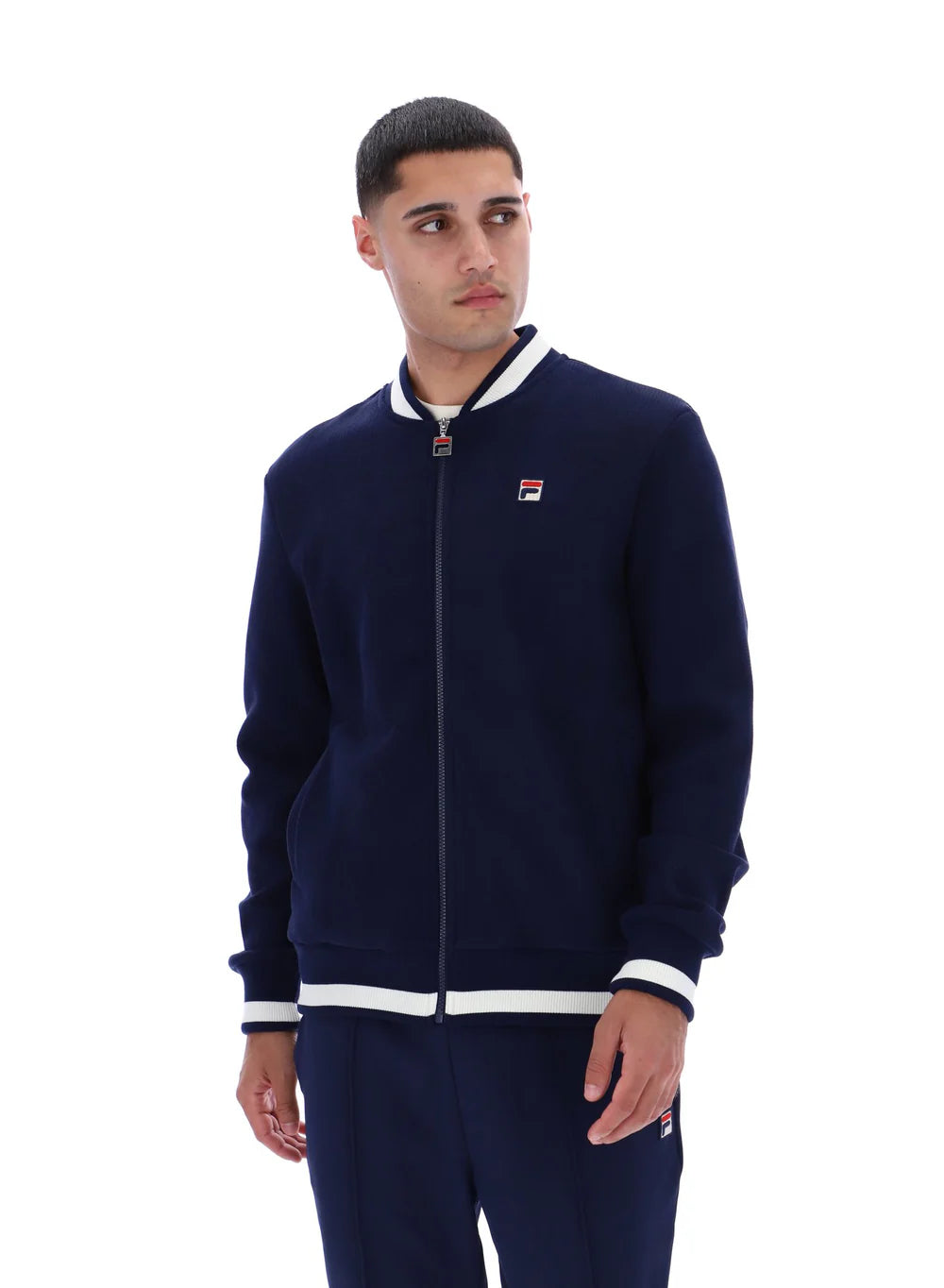 Fila Gabe Waffle Jacket Navy