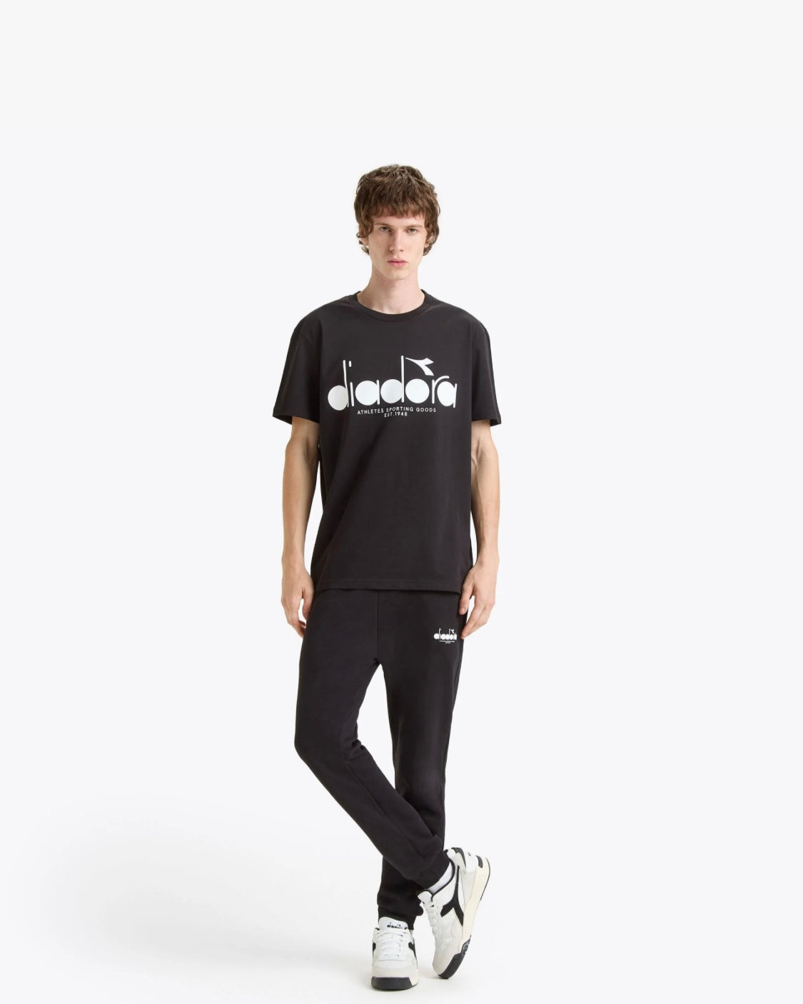 Diadora Pants Logo Black