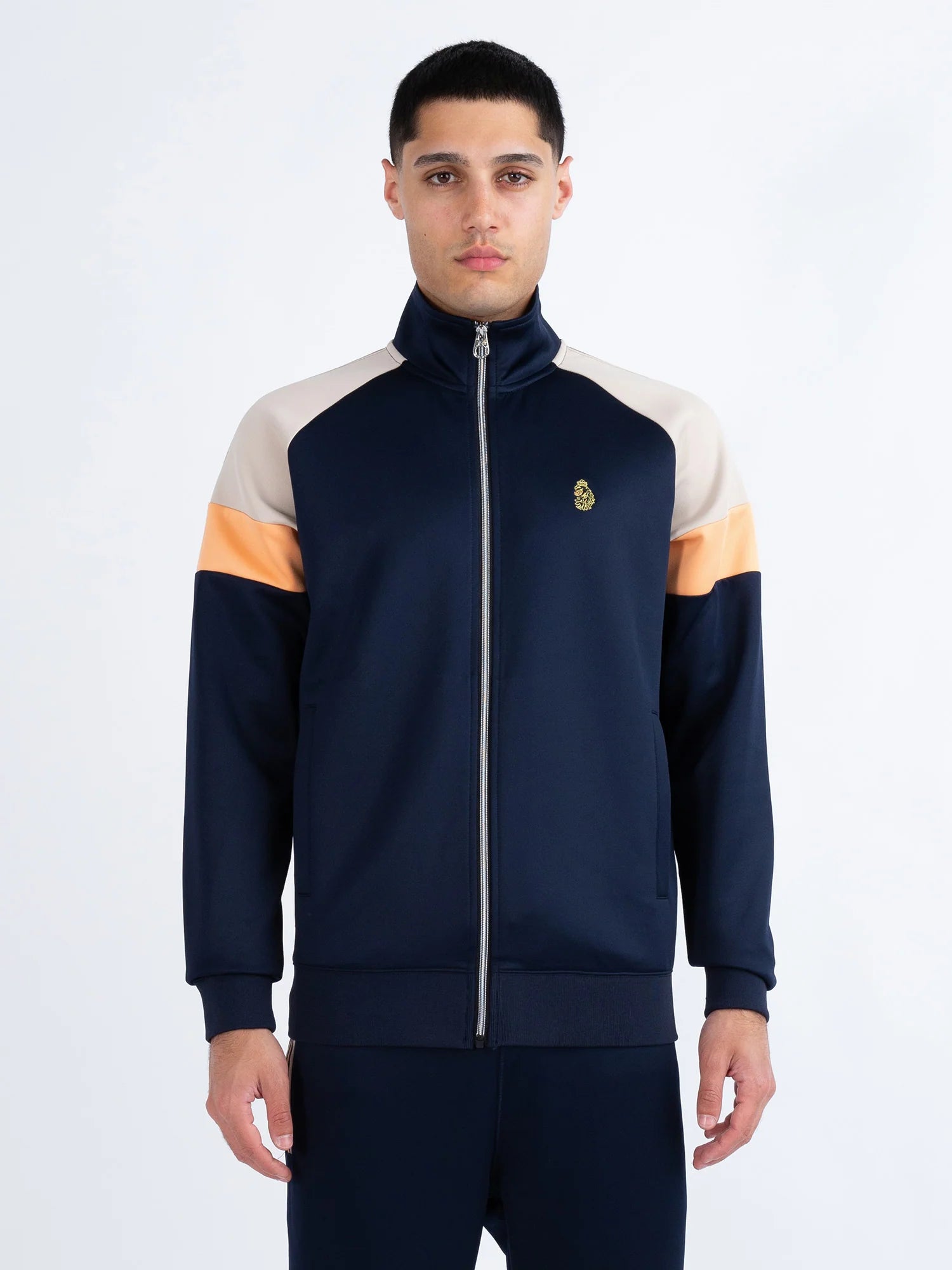 Luke Kas 3 Zip Top Dark Navy