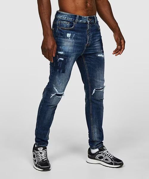 Alessandro Zavetti Pastini Jean Indigo – AN-X Menswear