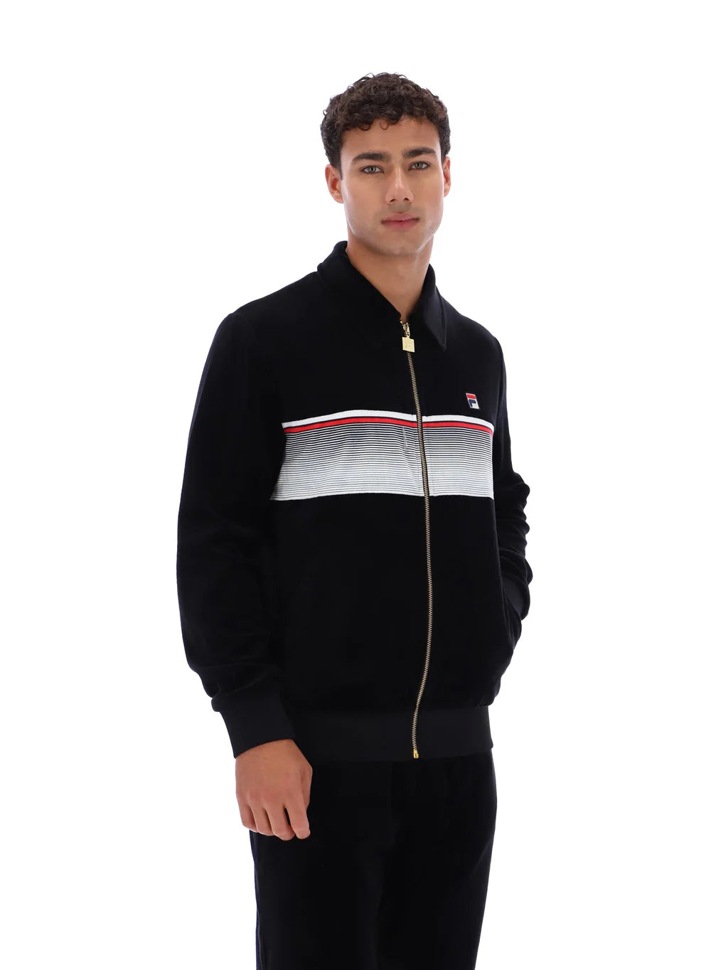Fila Malakai Tracktop Black/Gardenia/Red