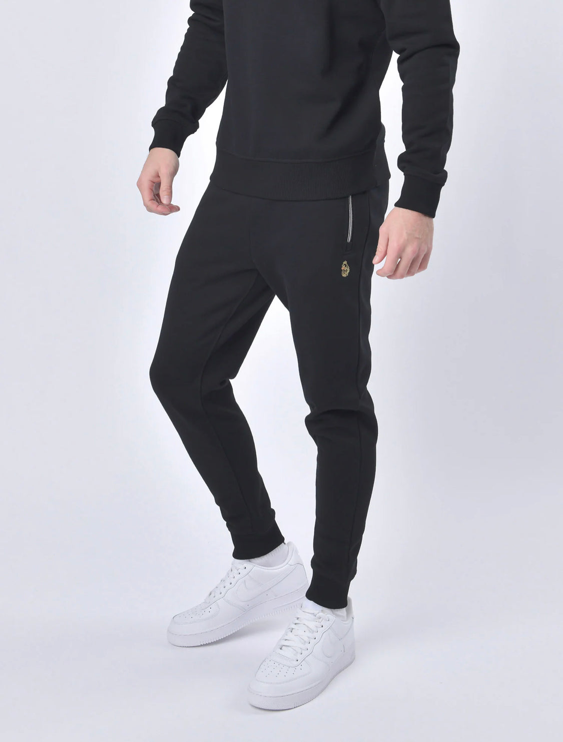 Luke Rome 2 Jogger Jet Black AN X Menswear