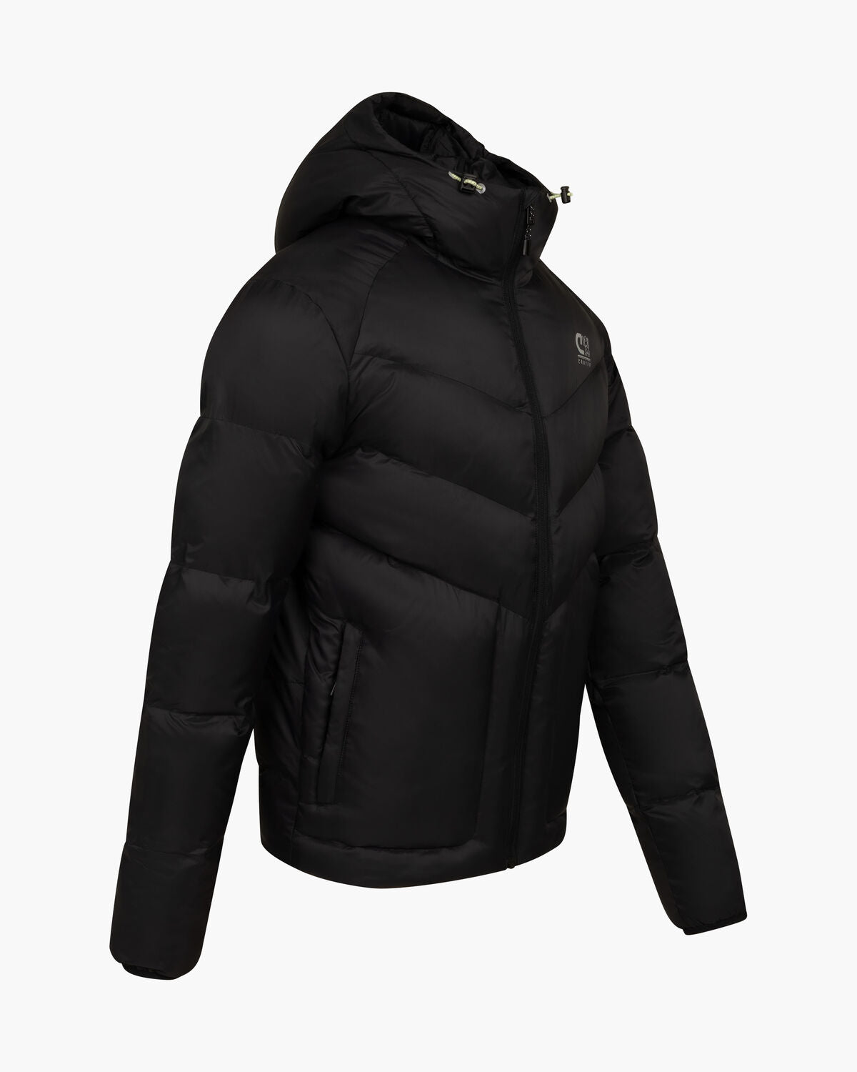 Cruyff Hematite Puffer Jacket Black