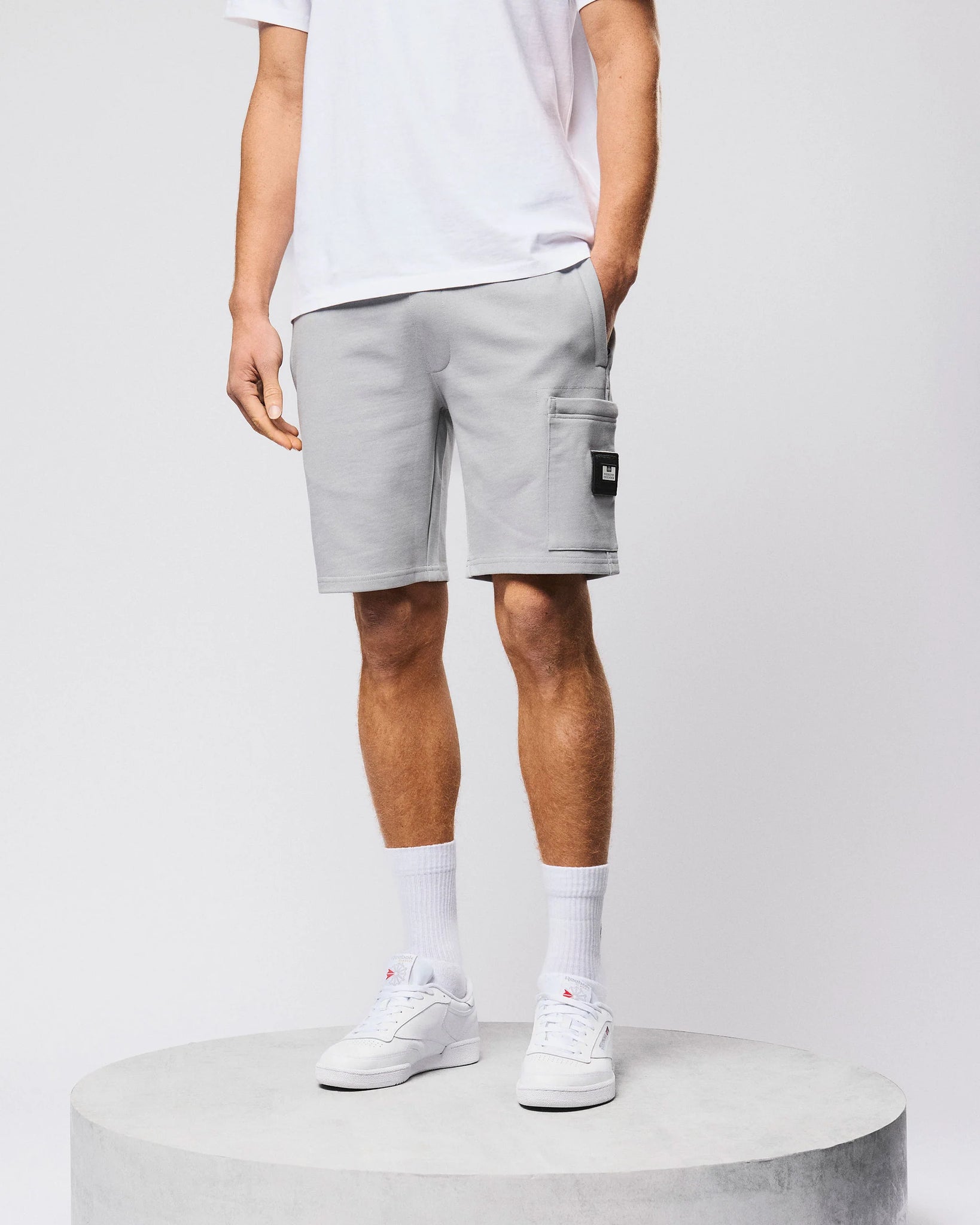Weekend Offender Hawkins Zip Pocket Short Smokey Grey – AN-X Menswear