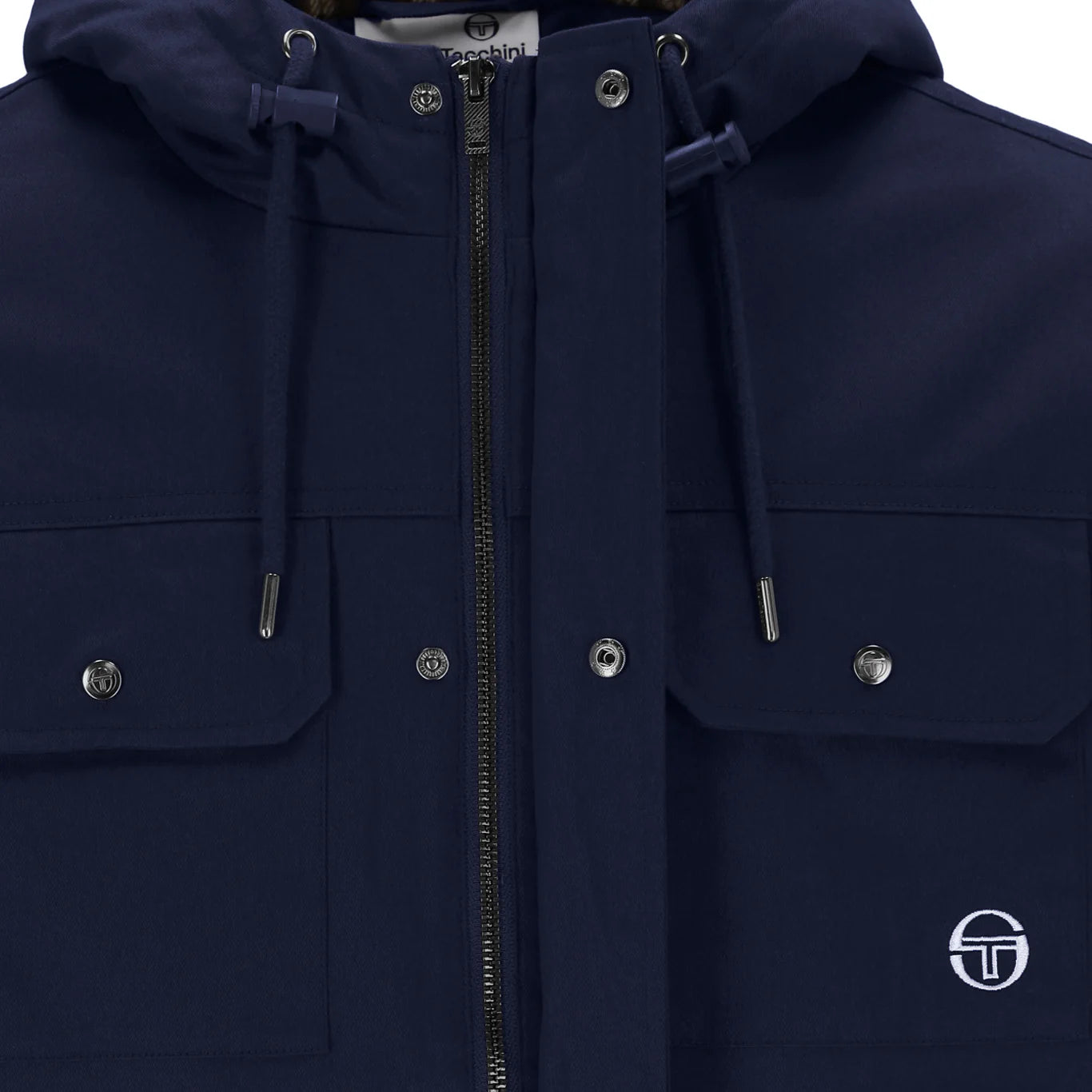 Sergio Tacchini Weaver Field Jacket Maritime Blue