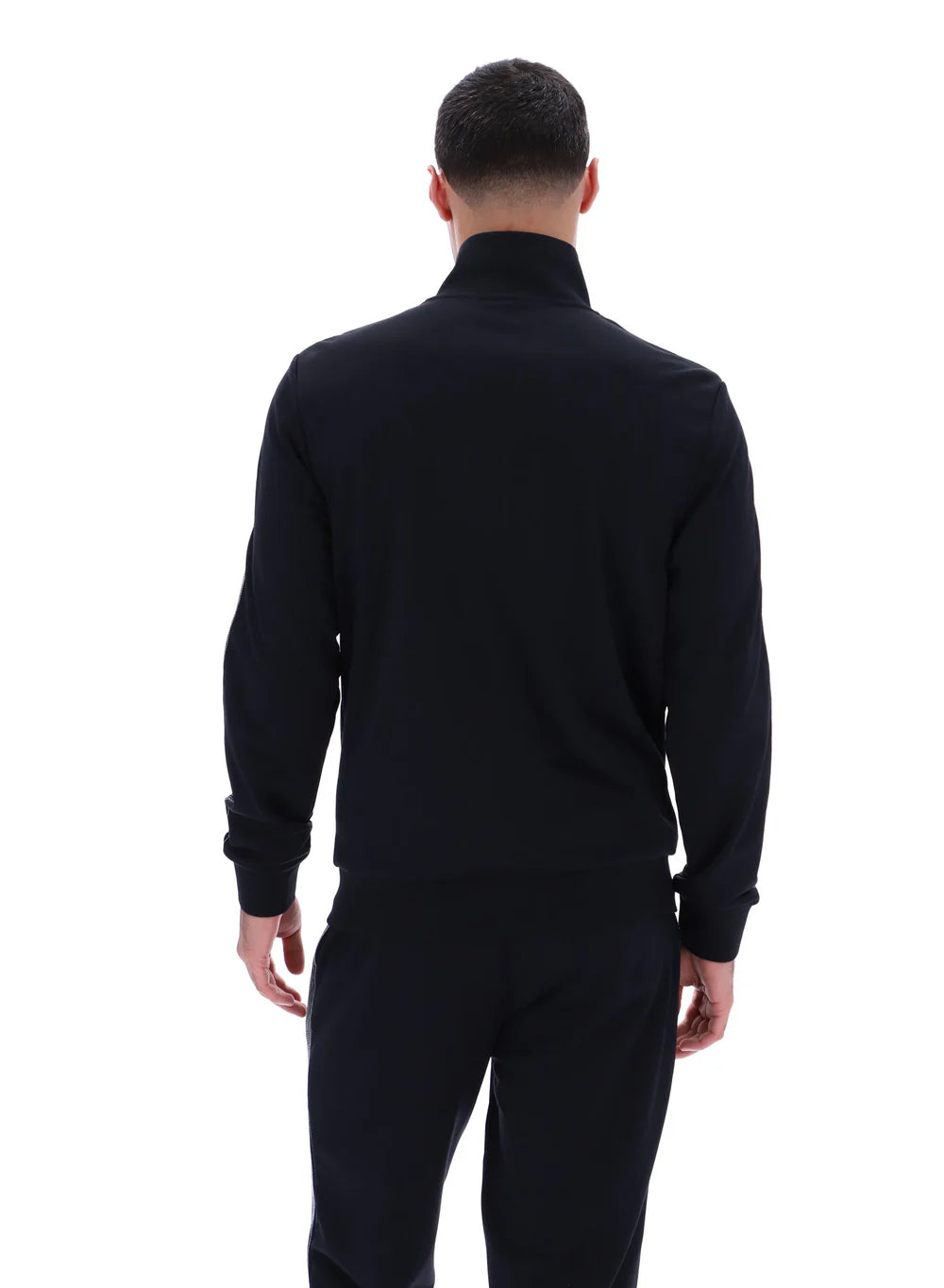 Fila Keith Contrast Stitch Tracktop Black