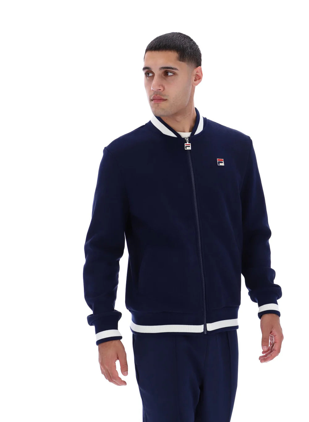 Fila Gabe Waffle Jacket Navy