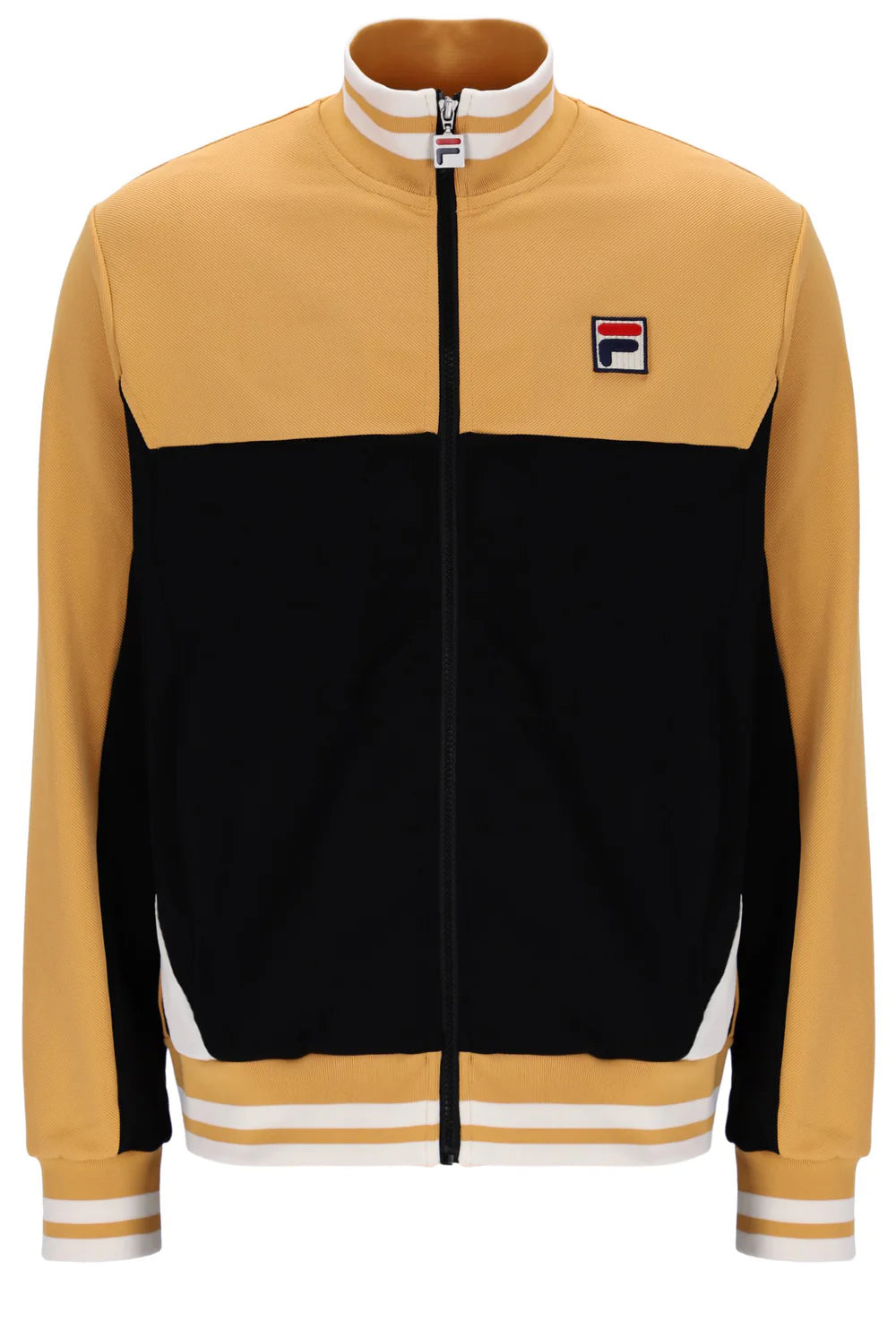 Fila Tiebreaker Tracktop Oak Buff/Black/Gardenia