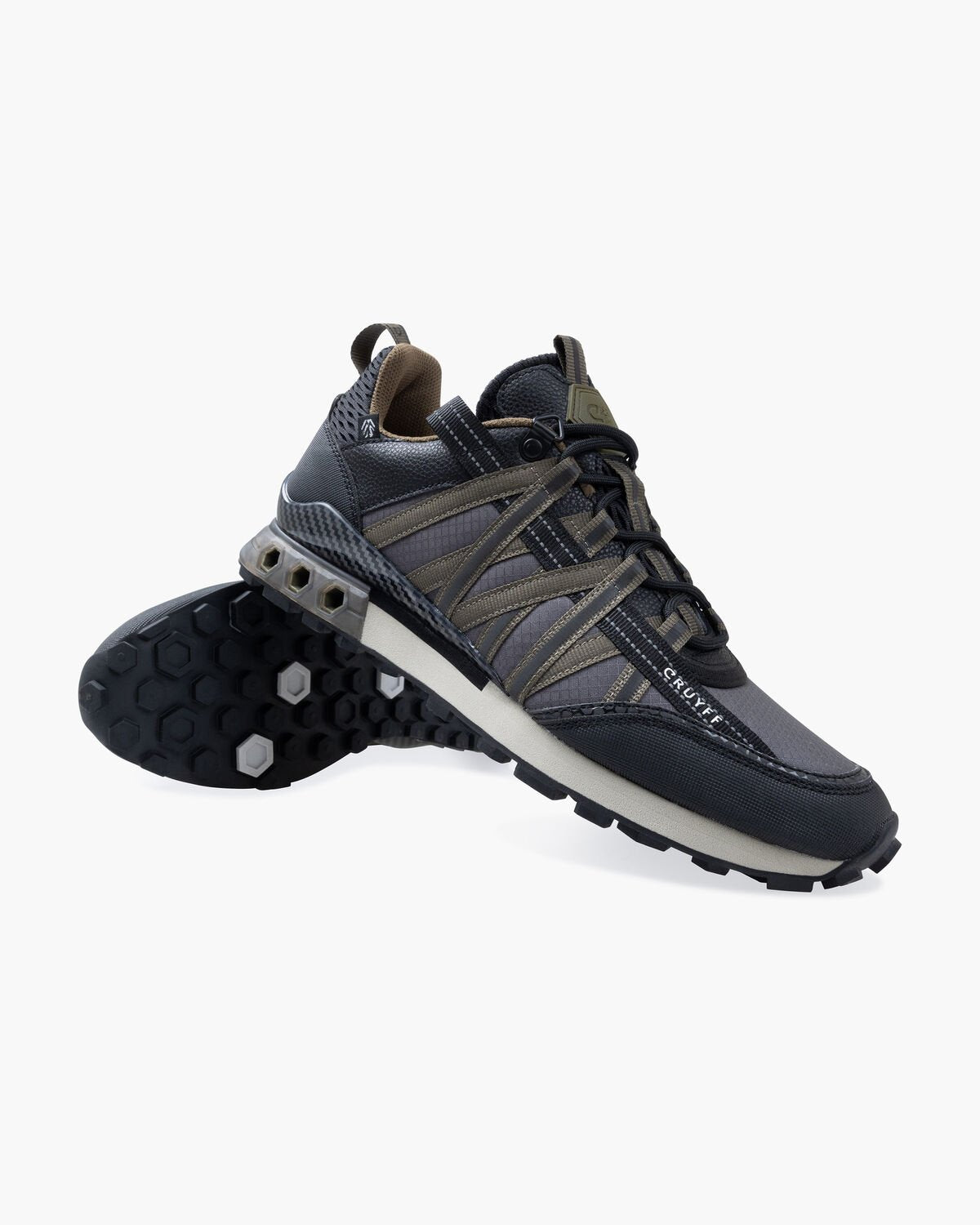 Cruyff Fearia Montserrat Trainer Dk Olive/Black