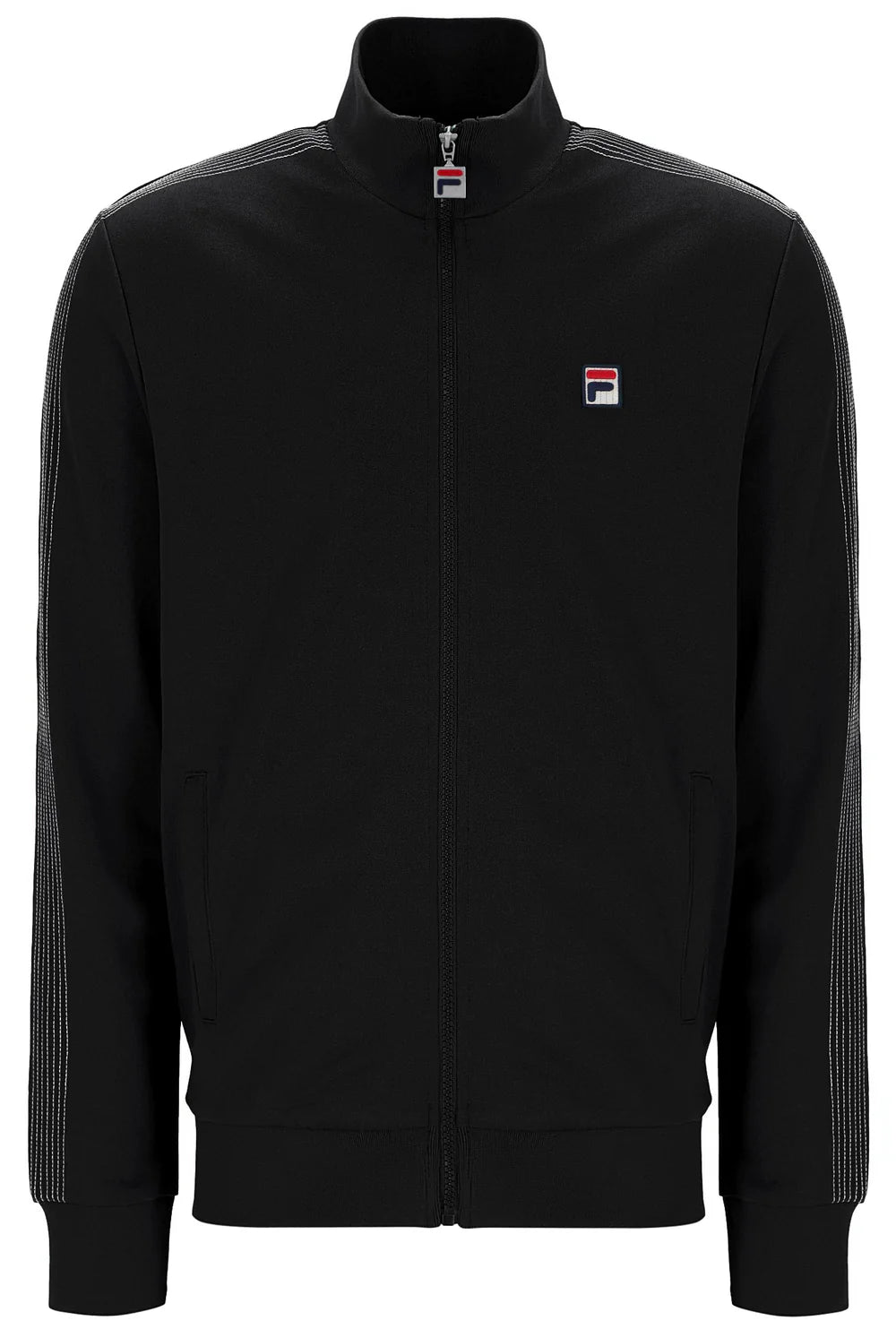 Fila Keith Contrast Stitch Tracktop Black