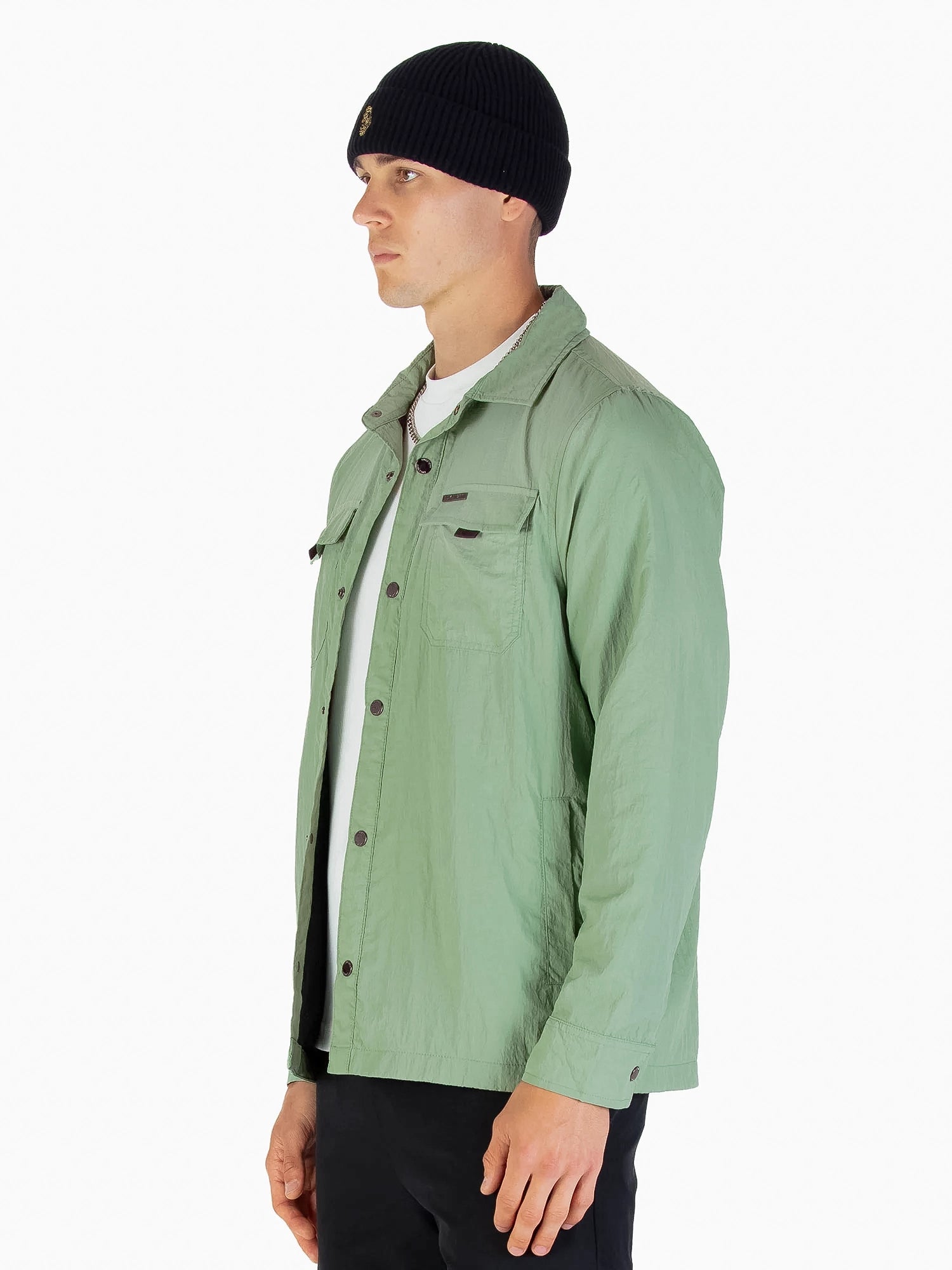 Luke Seattle Overshirt Sage