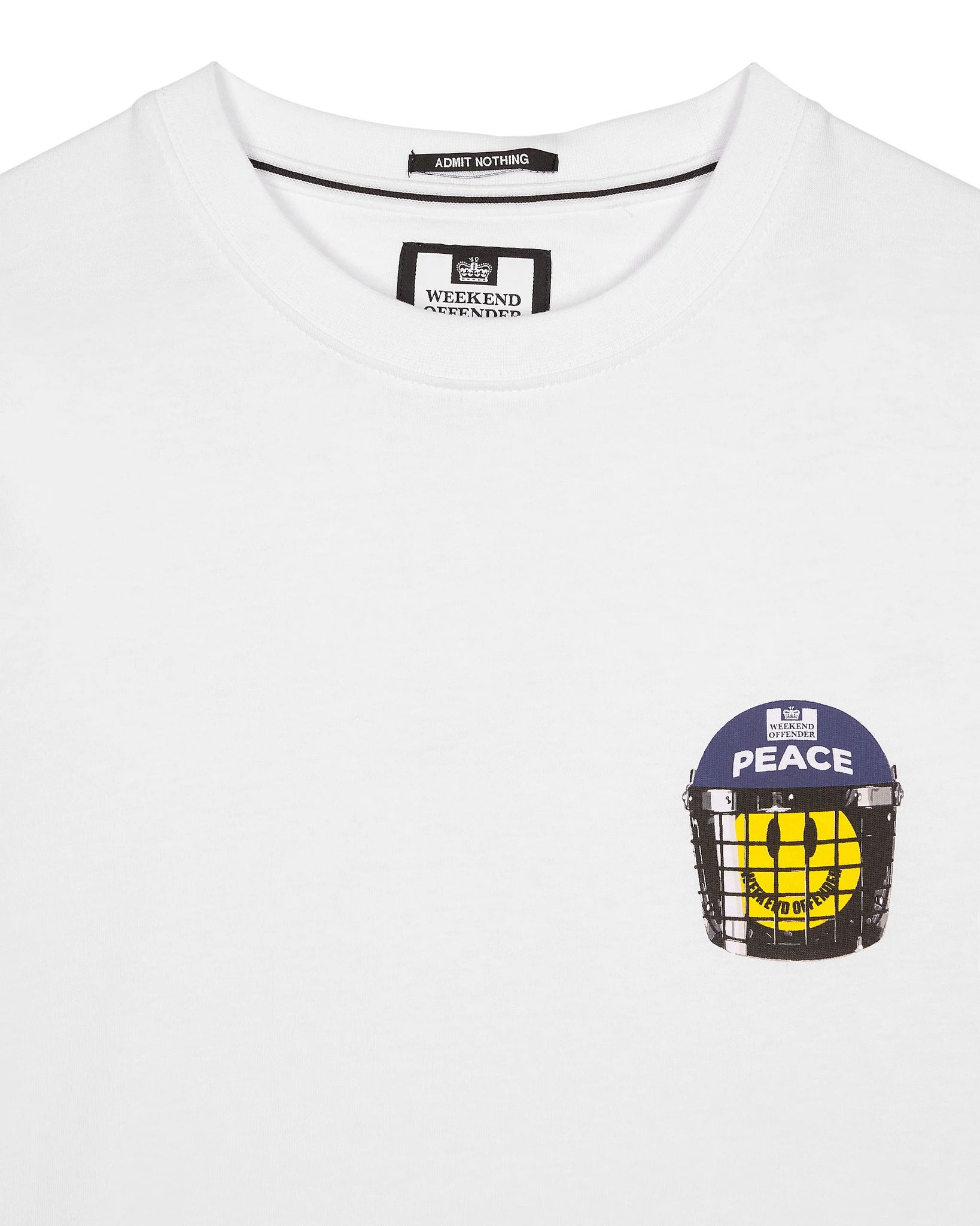 Weekend Offender Metropolitan Peace T-Shirt White