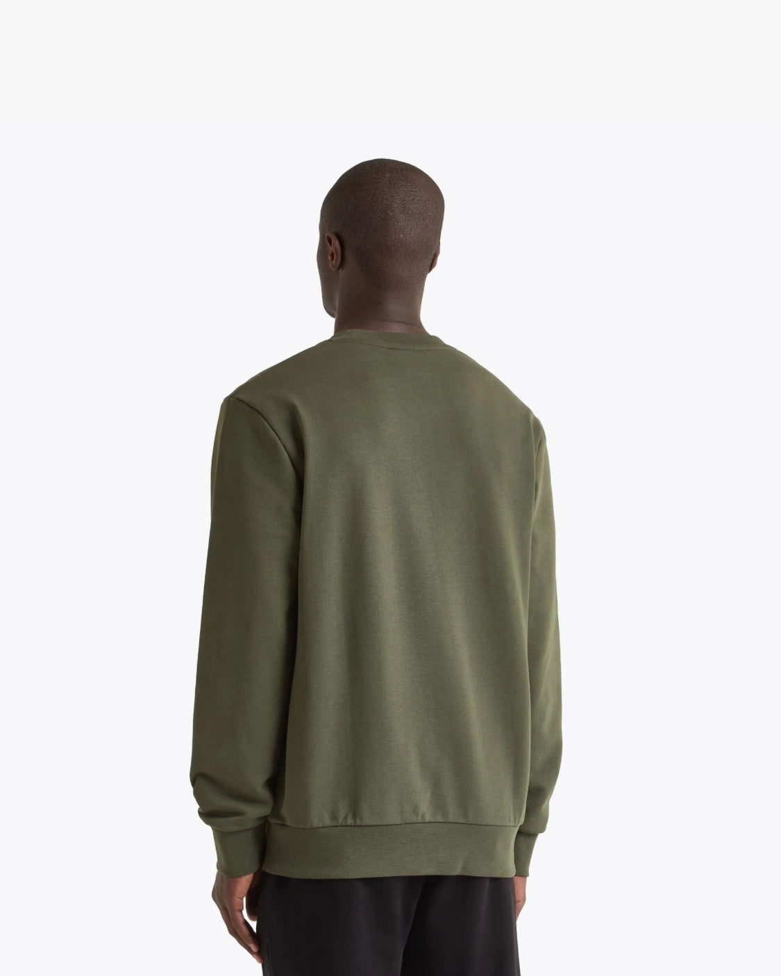 Diadora Crew Logo Green Rifle
