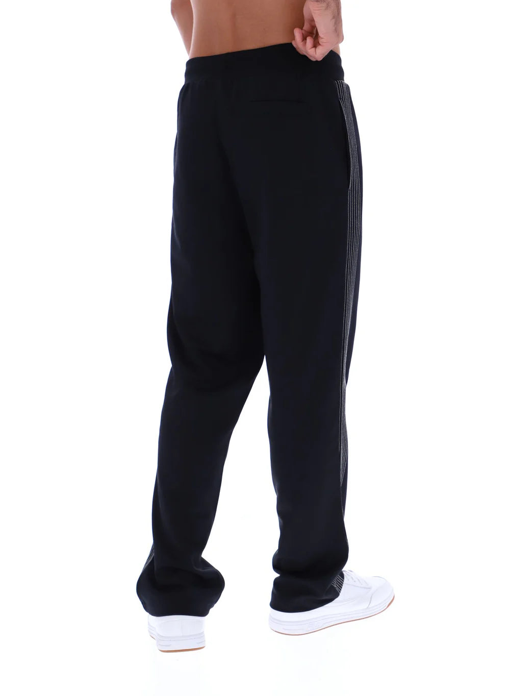 Fila Tavis Contrast Stitch Straight leg Jogger Black