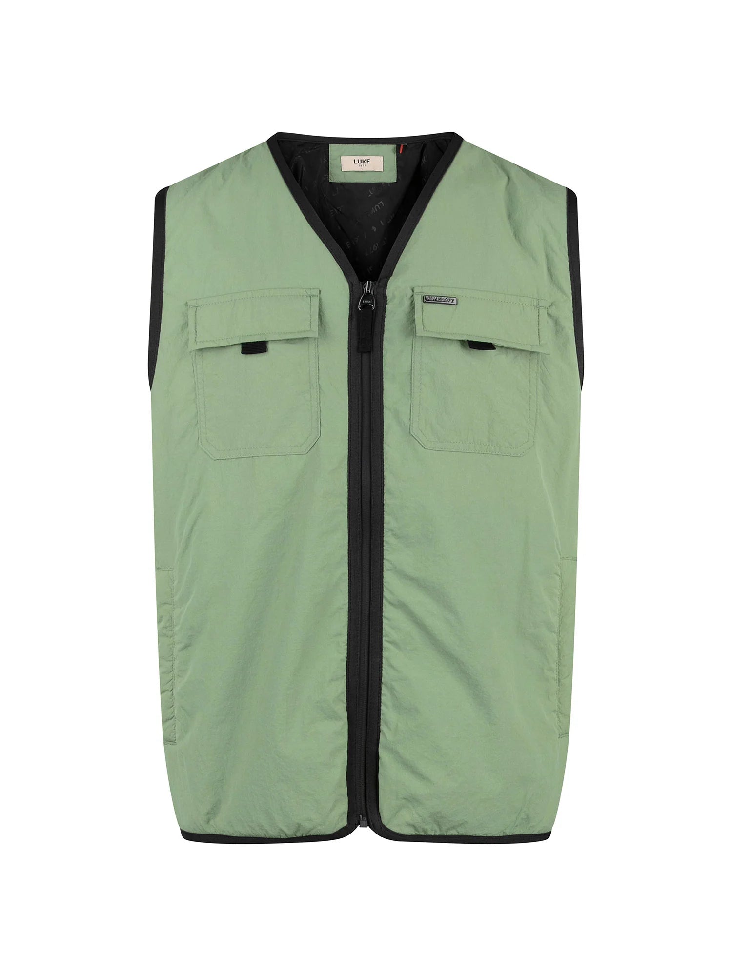 Luke Austin Utility Gilet Sage