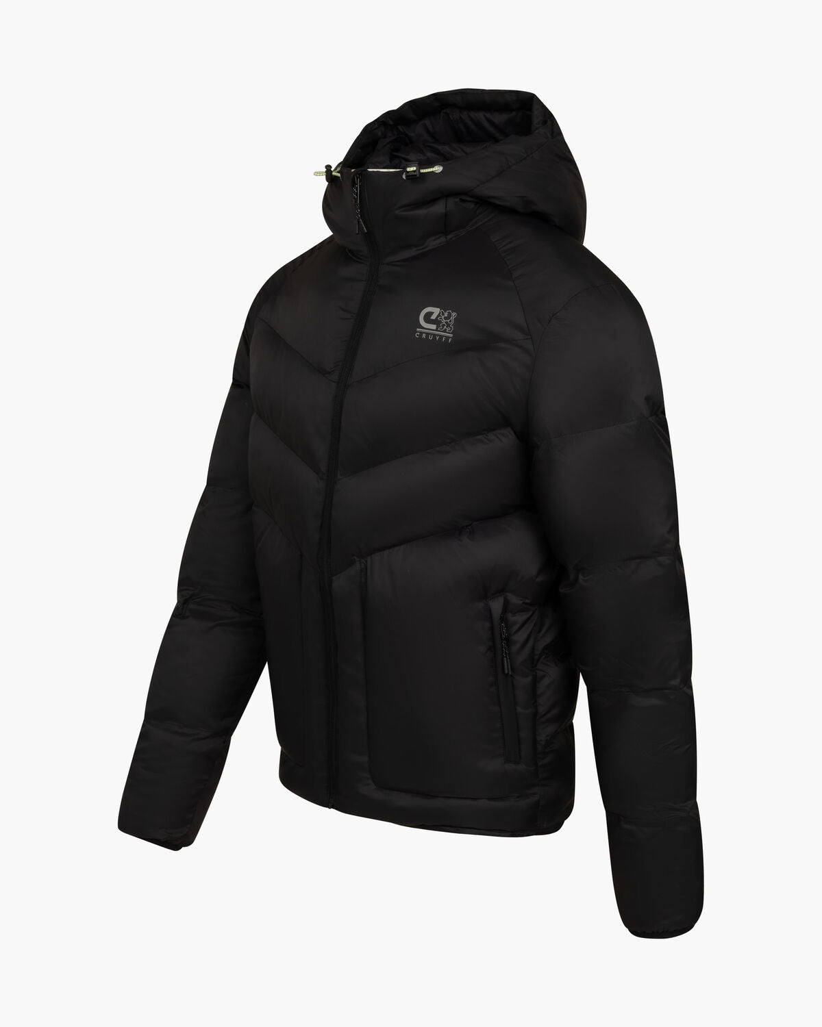 Cruyff Hematite Puffer Jacket Black