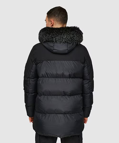 Alessandro Zavetti Marchetti Puffer Jacket Black