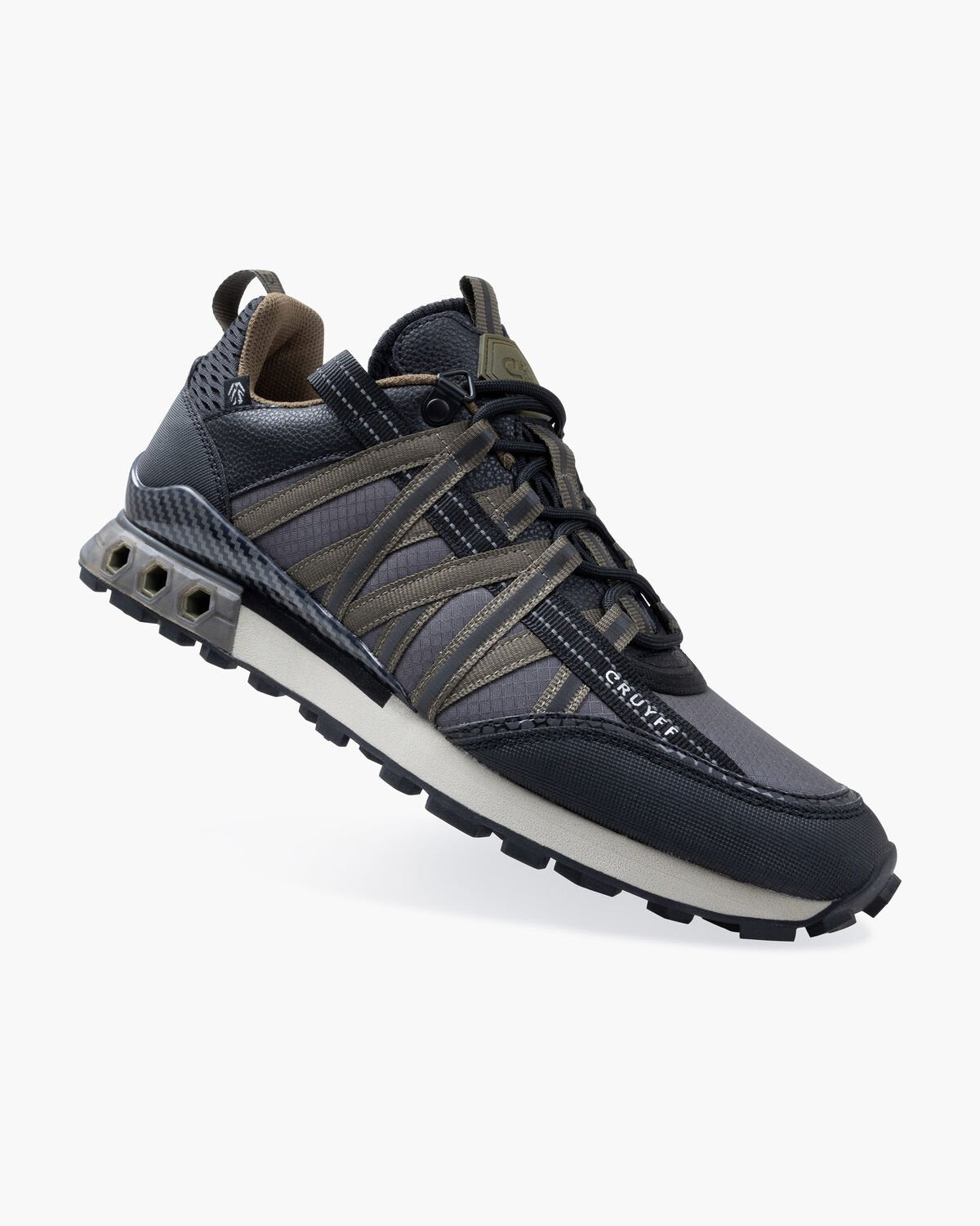 Cruyff Fearia Montserrat Trainer Dk Olive/Black
