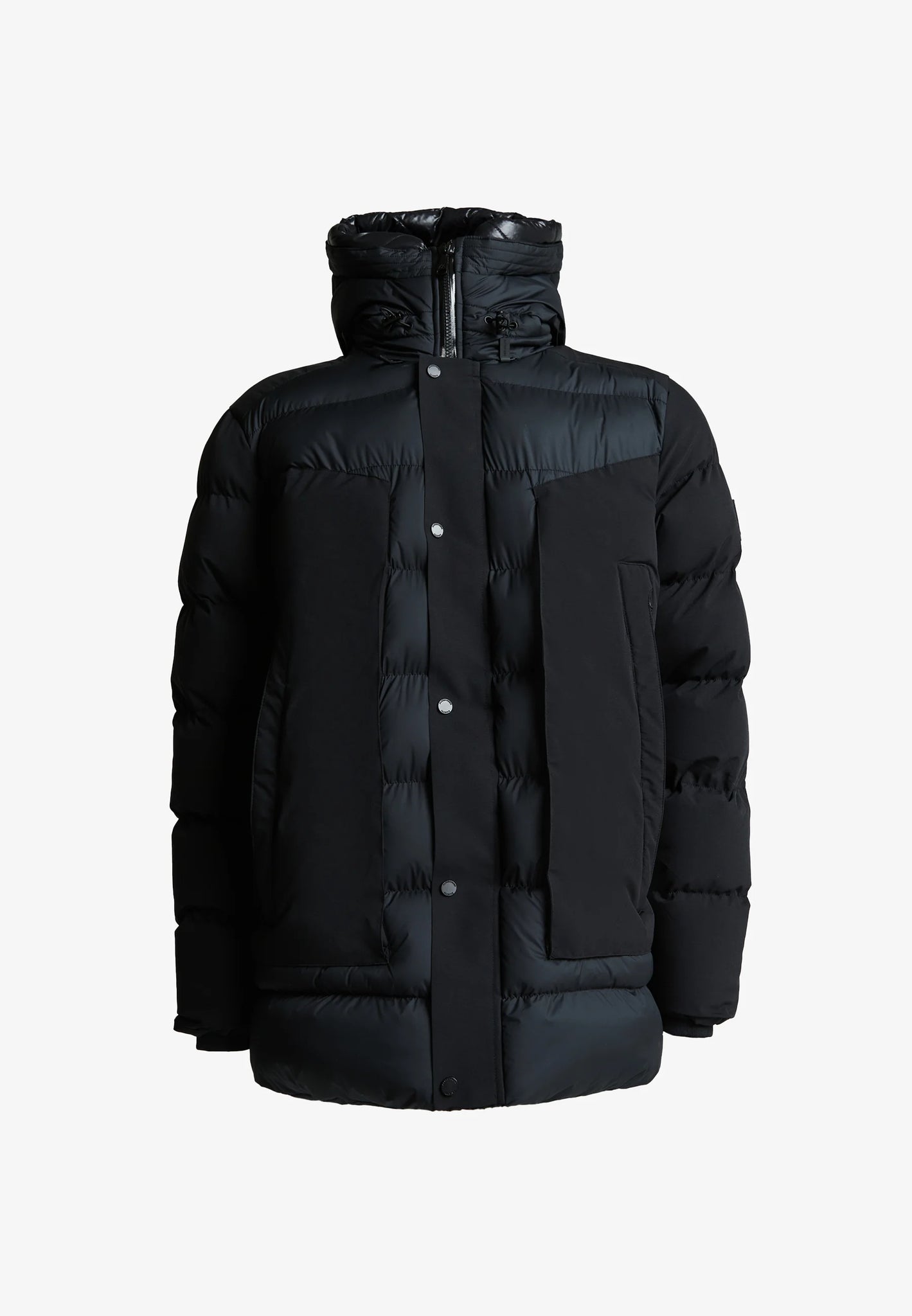 Alessandro Zavetti Conchiglia Puffer Jacket Black