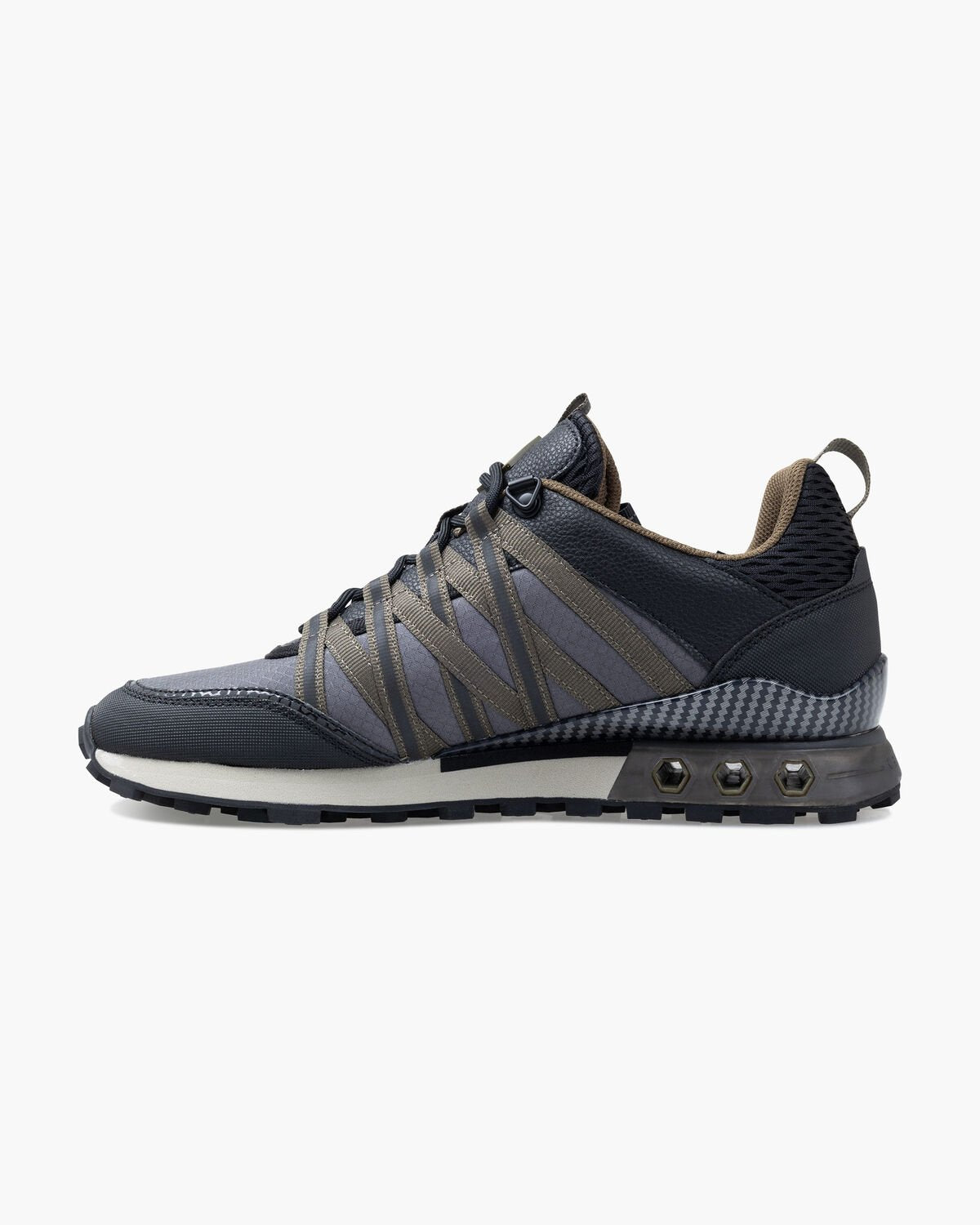 Cruyff Fearia Montserrat Trainer Dk Olive/Black