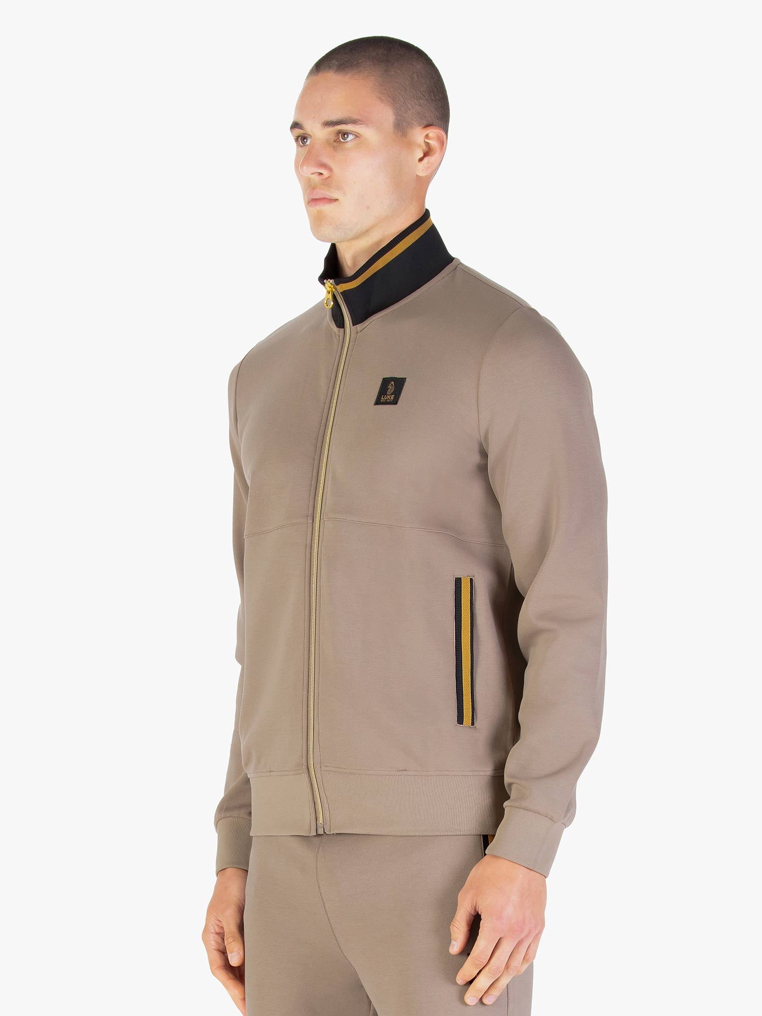 Luke Makati Funnel Sweat Hardnut/Gold