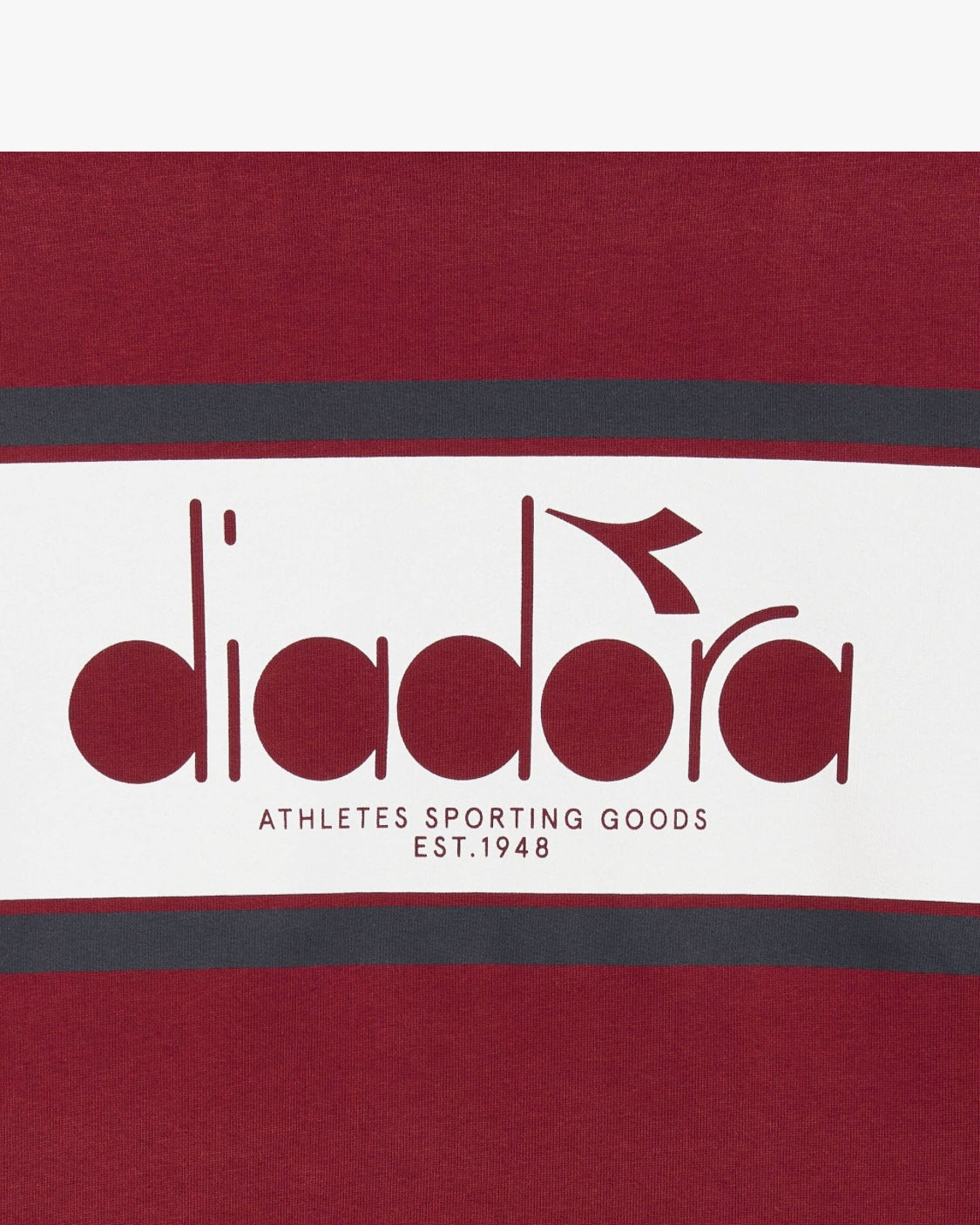 Diadora Hoodie Logo Empire Red