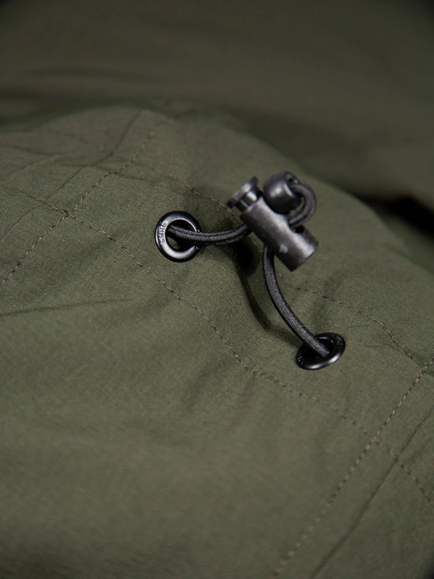 Luke Champorcher Longline Jacket Dark Green