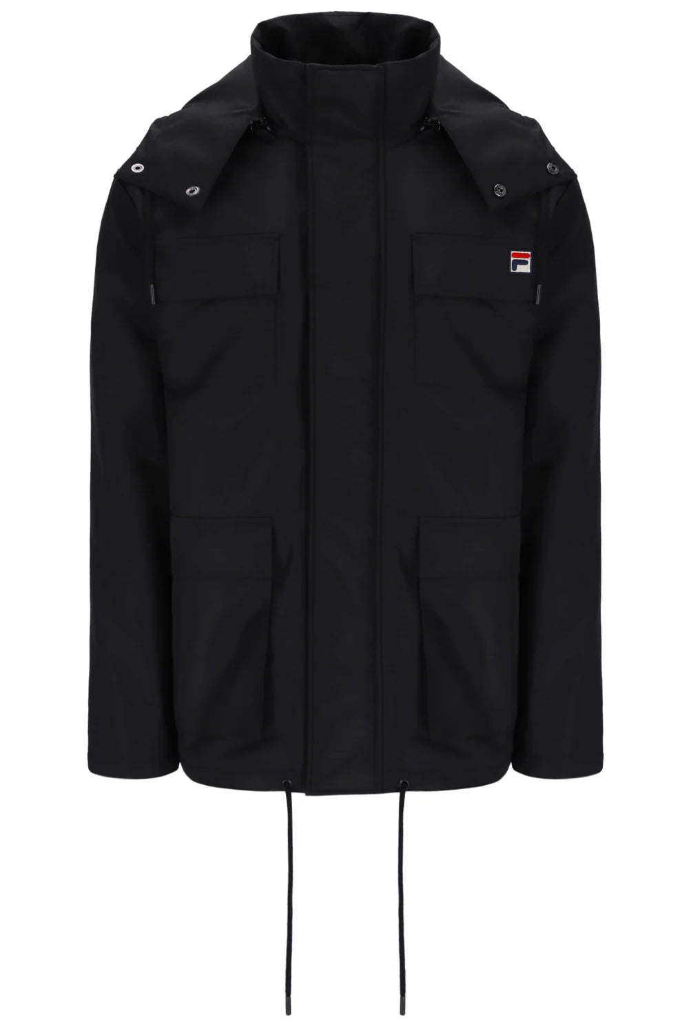 Fila Liam Cargo Pockets Padded Jacket Black