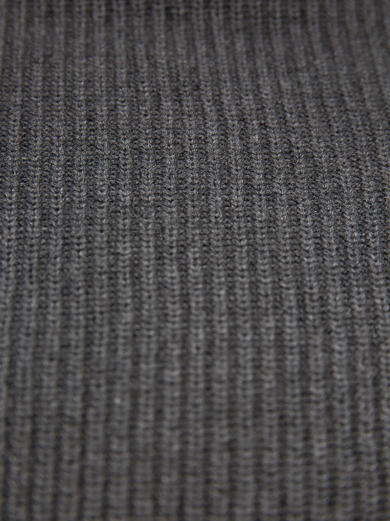 Luke Cromer Plated Crew Knit Charcoal