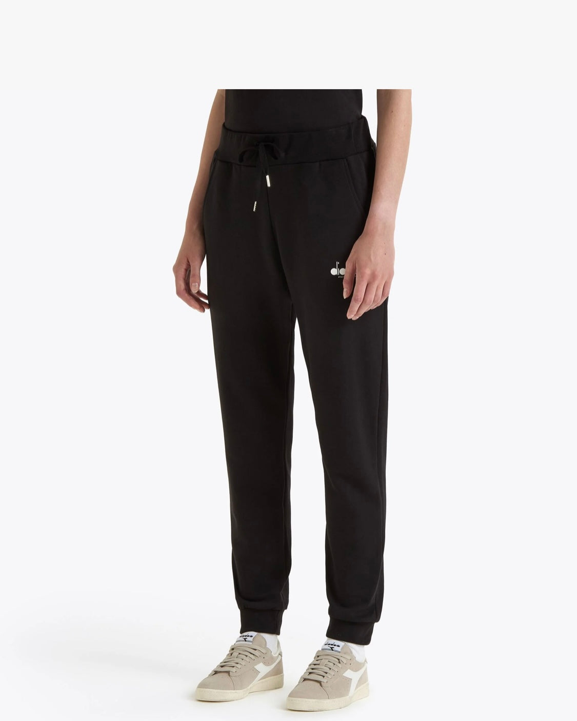Diadora Pants Logo Black