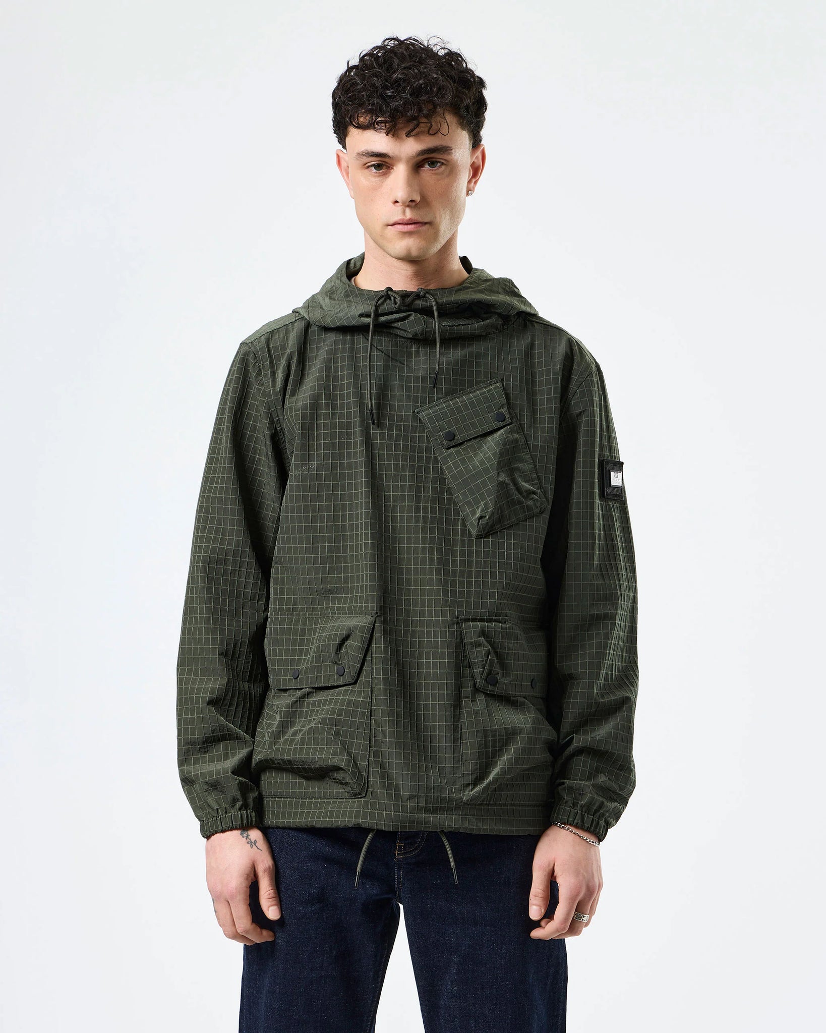 Weekend Offender Grohl Over-Top Forest Green