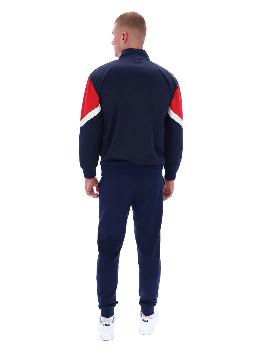 Fila Albarn Tracktop Navy/Red/Gardenia