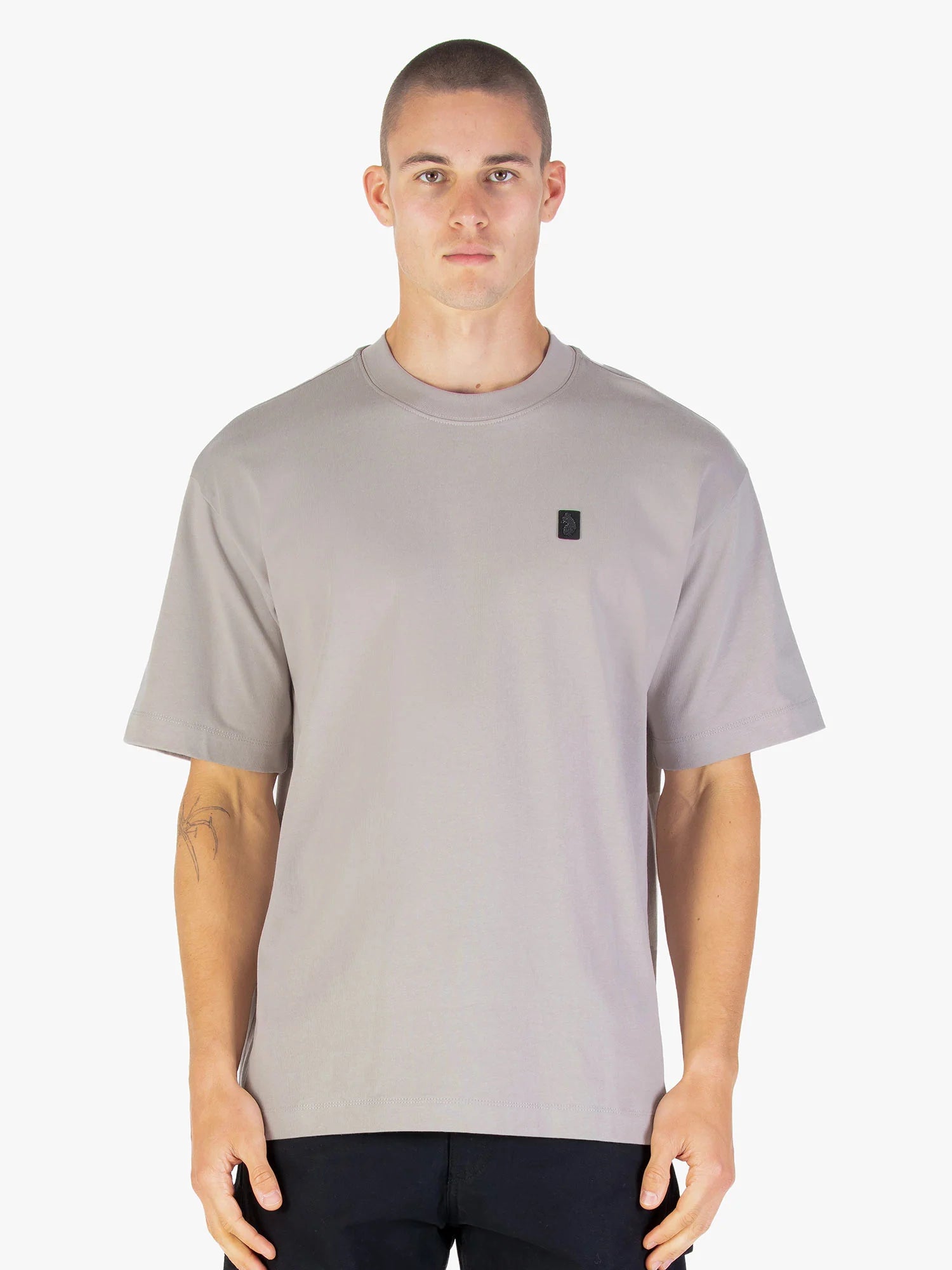 Luke Clarke Oversized T-Shirt Concrete