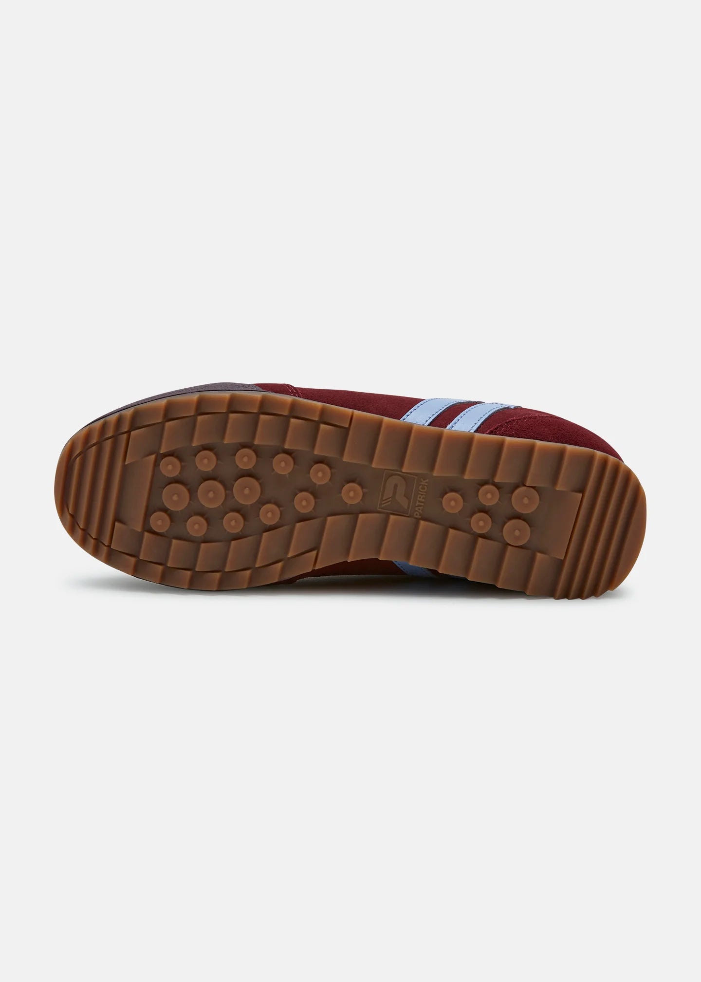 Patrick Rio Trainer Burgundy/Sky Blue