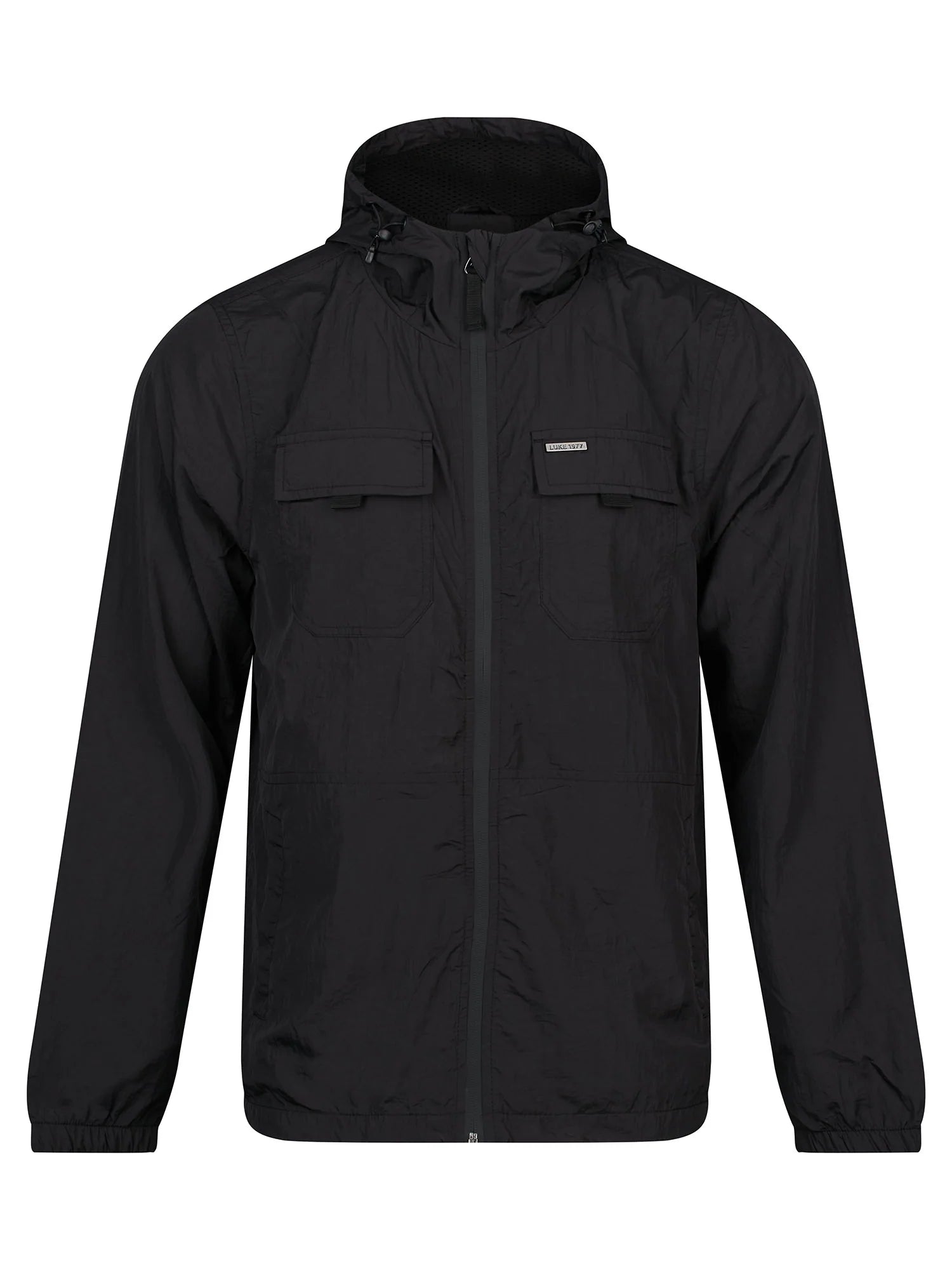 Luke Denver Hooded Jacket Black